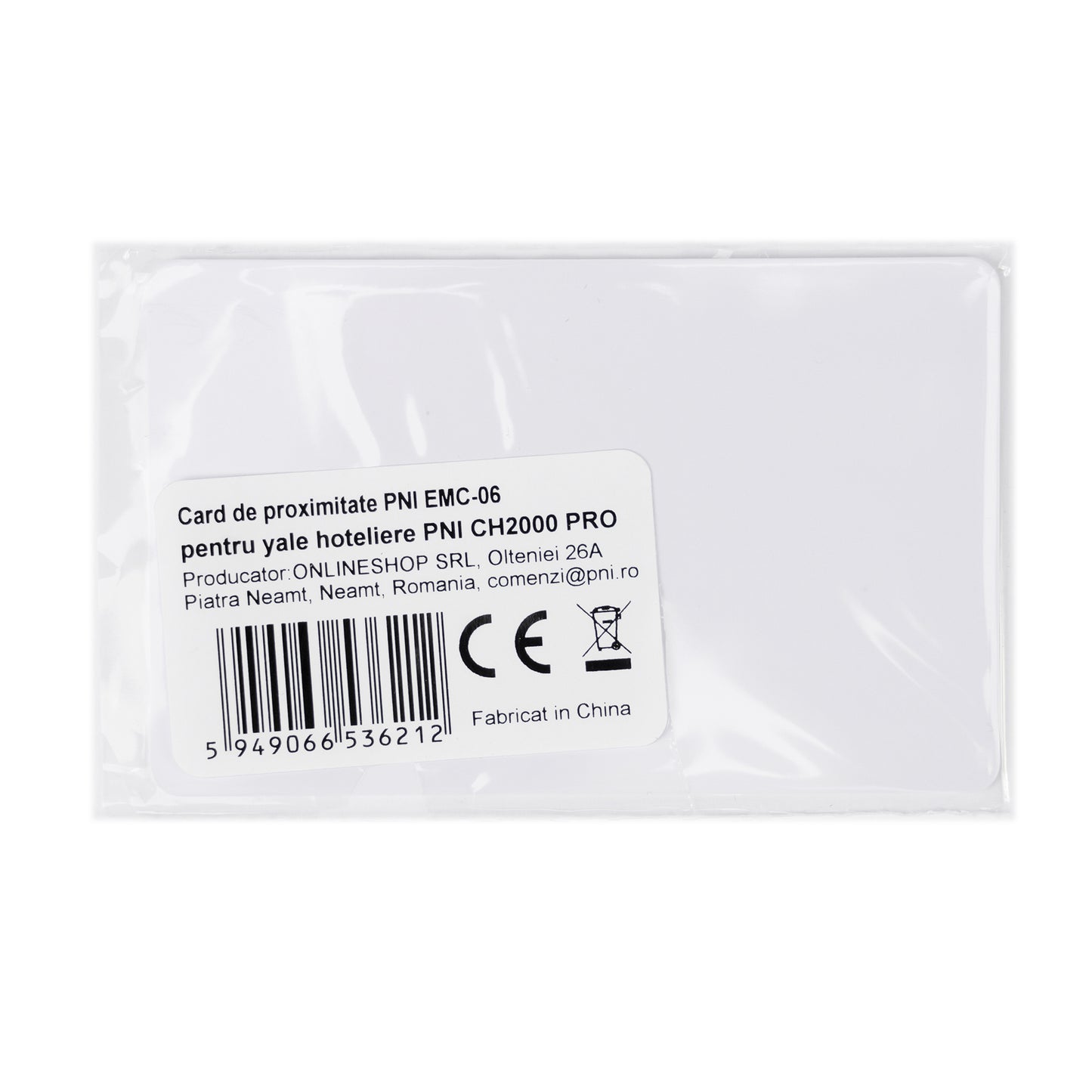 Card de proximitate PNI EMC-06 13.56 MHz pentru Yale hoteliere PNI CH2000 PRO
