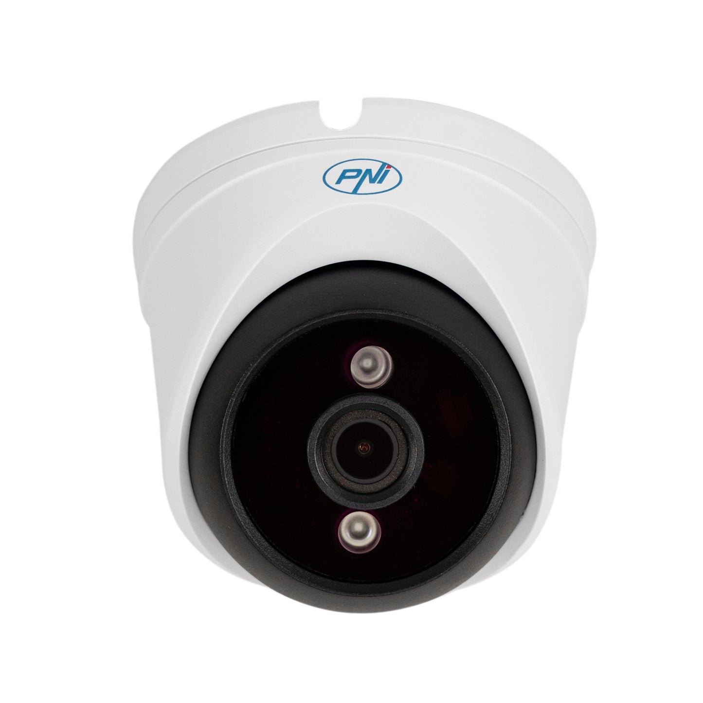 Camera supraveghere video PNI IP808J POE, 8MP, black light, lentila 2.8mm, pentru exterior, alb