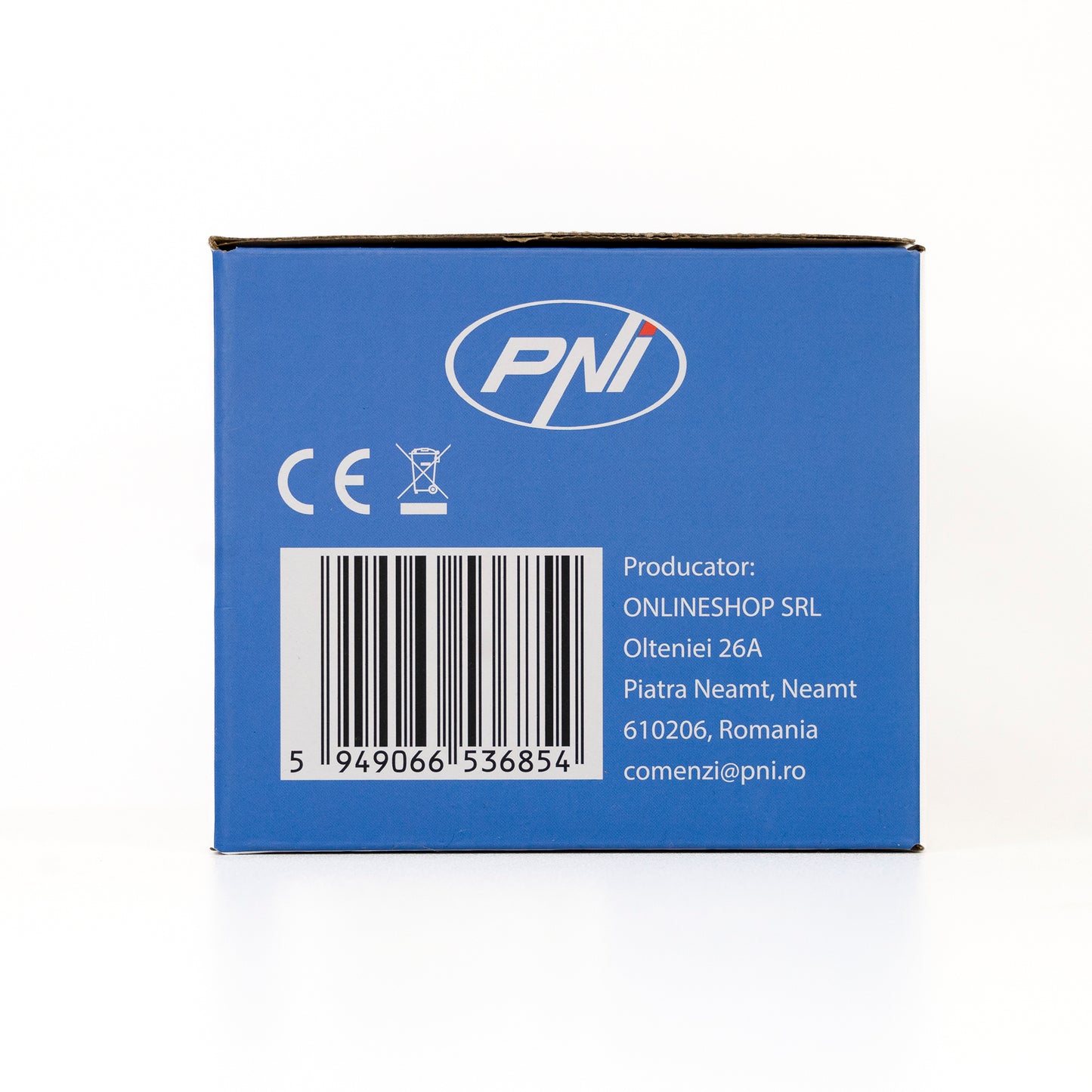 Camera supraveghere video PNI IP808J POE, 8MP, black light, lentila 2.8mm, pentru exterior, alb