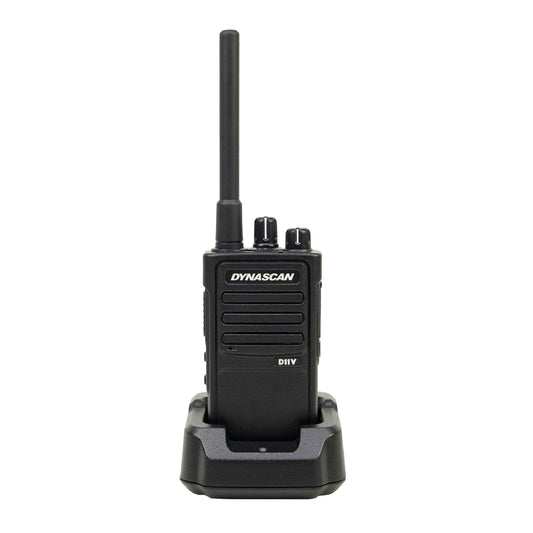 Statie radio portabila DMR VHF Dynascan D11V, 136-174 MHz, 32 canale