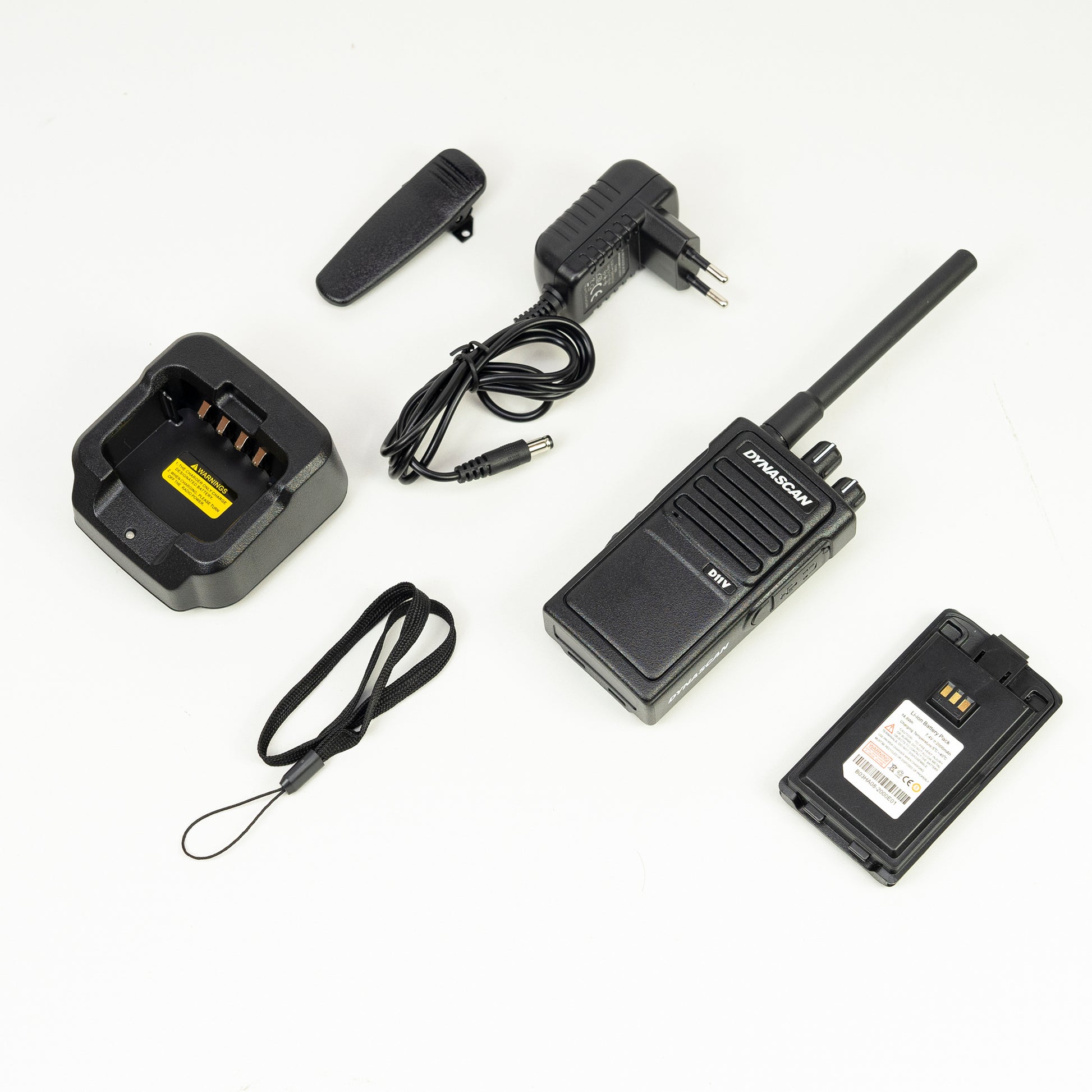 Statie radio portabila DMR VHF Dynascan D11V, 136-174 MHz, 32 canale