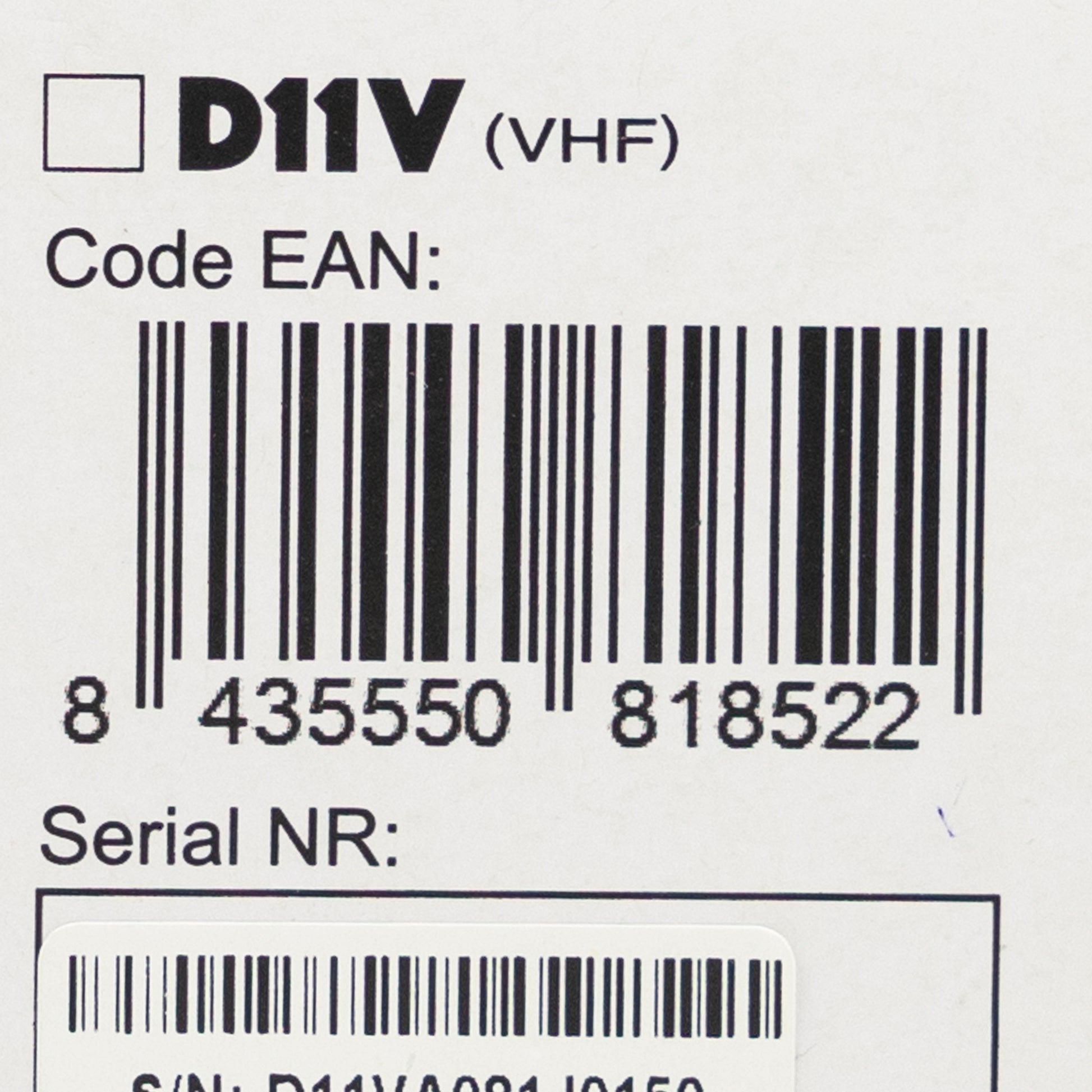 Statie radio portabila DMR VHF Dynascan D11V, 136-174 MHz, 32 canale