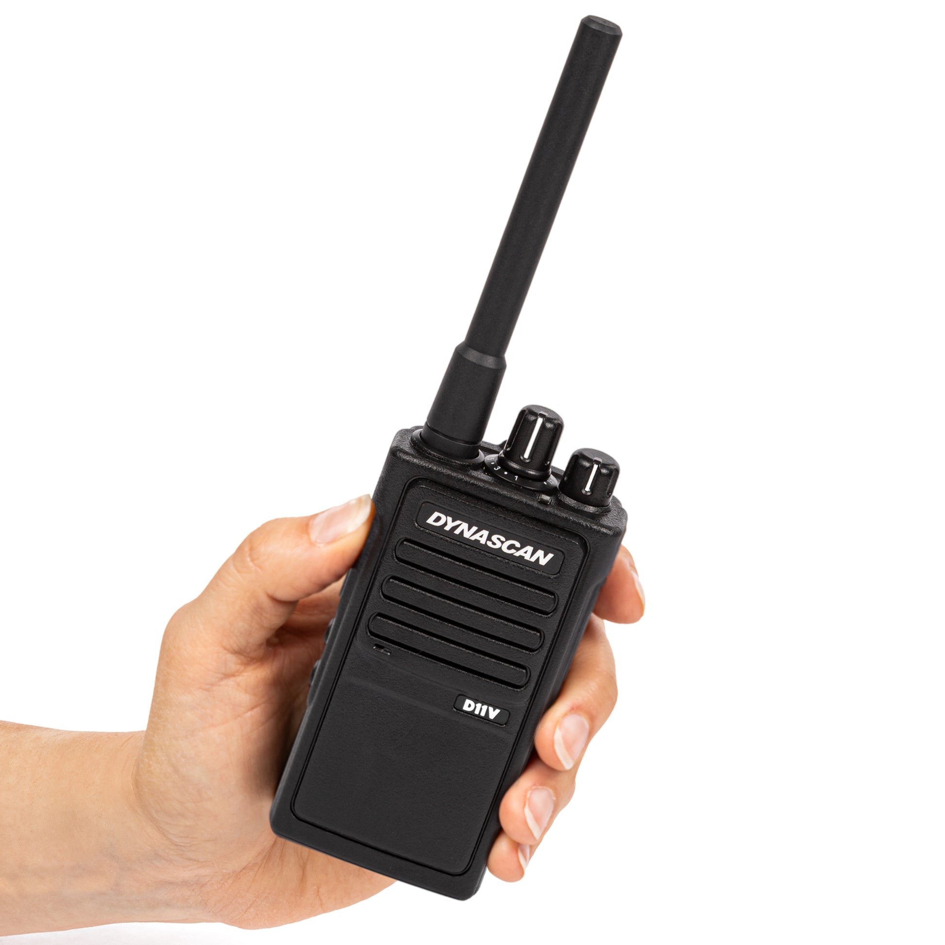 Statie radio portabila DMR VHF Dynascan D11V, 136-174 MHz, 32 canale