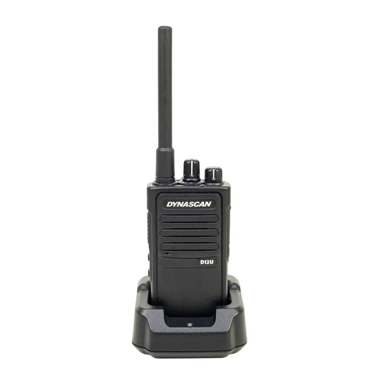 Statie radio portabila DMR UHF Dynascan D12U, 400-470 MHz, 32 canale