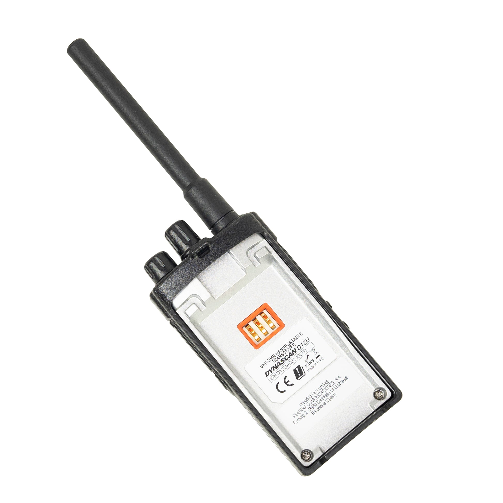 Statie radio portabila DMR UHF Dynascan D12U, 400-470 MHz, 32 canale