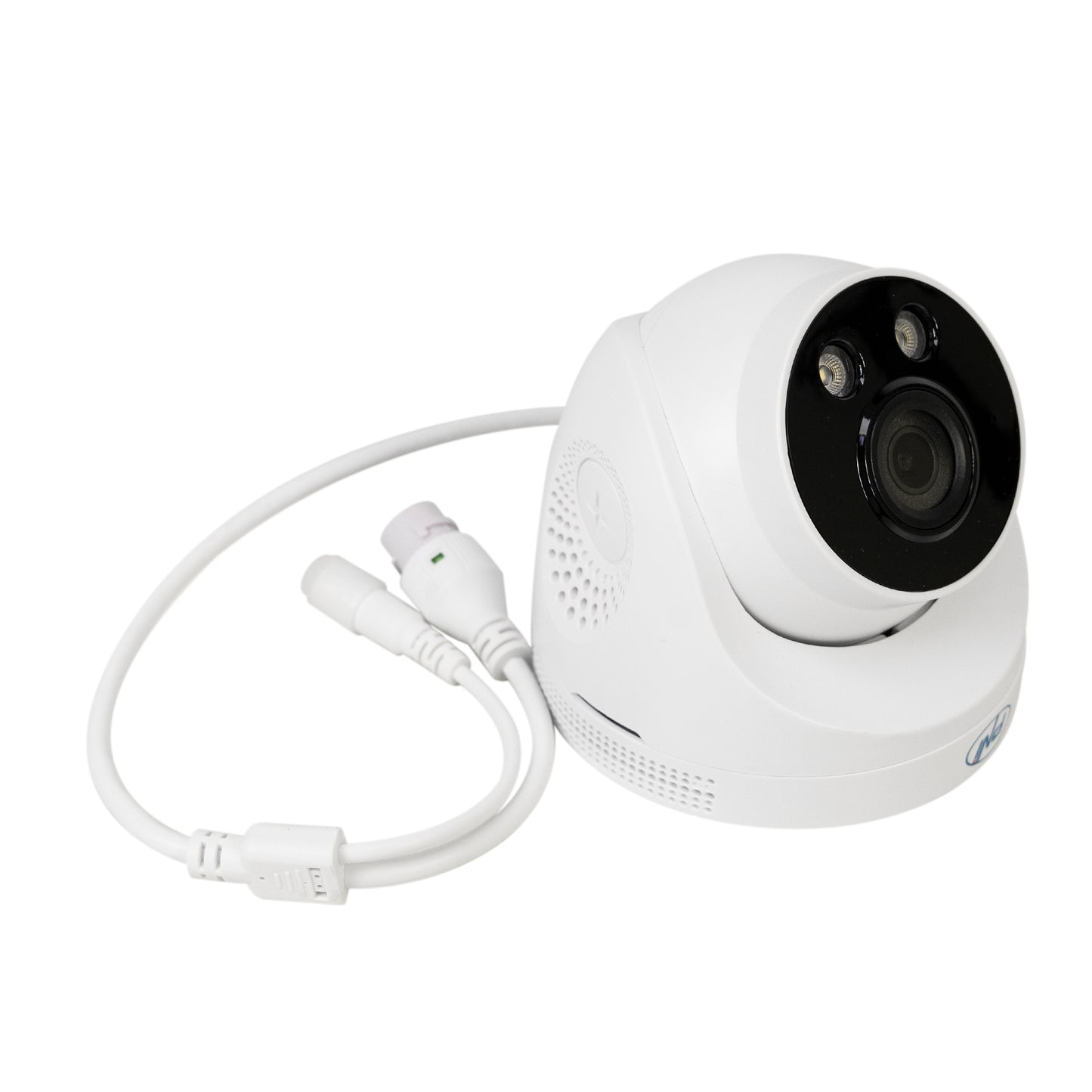 Camera supraveghere video PNI IP505J POE, 5MP, dome, 2.8mm, pentru exterior, alb