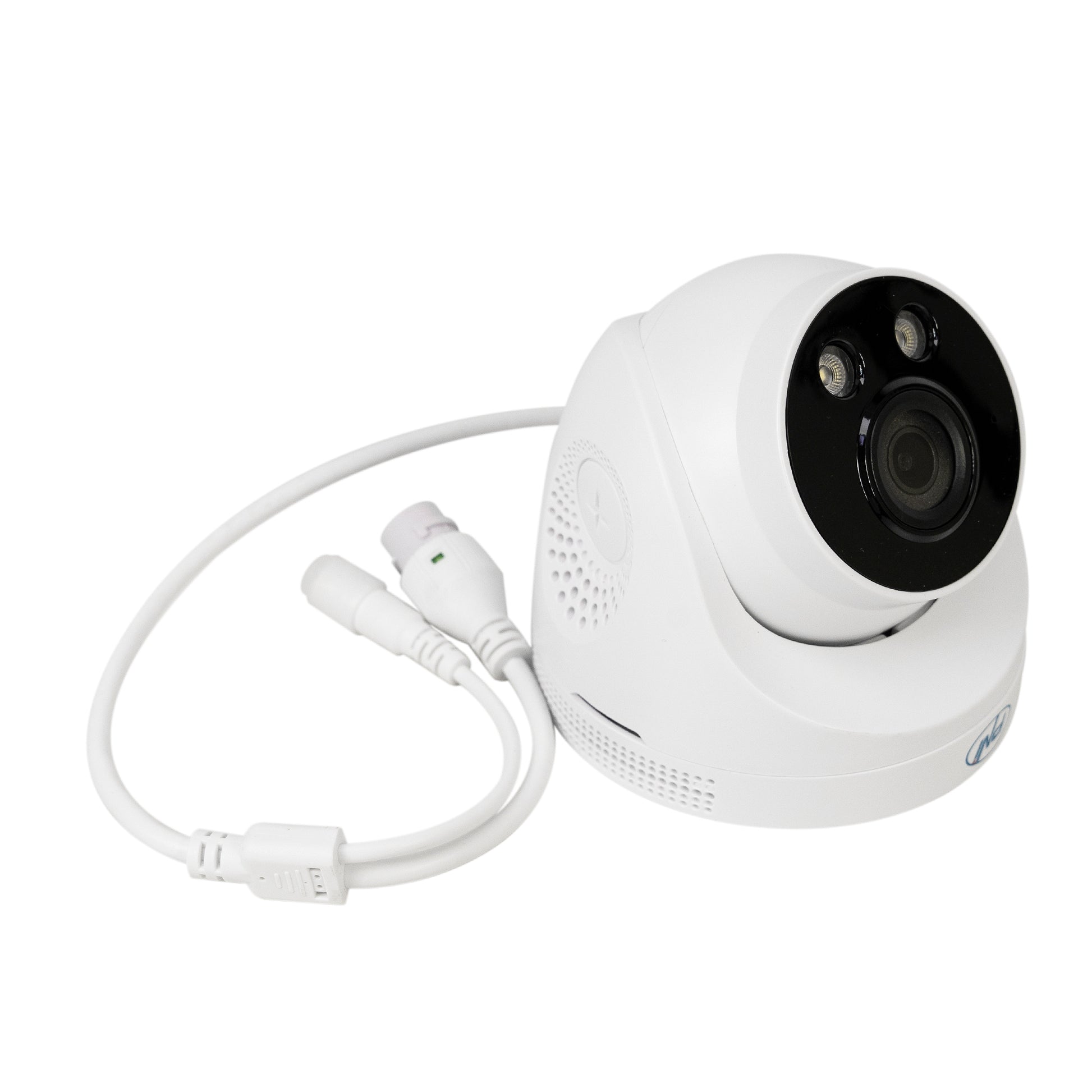 Camera supraveghere video PNI IP505J POE, 5MP, dome, 2.8mm, pentru exterior, alb