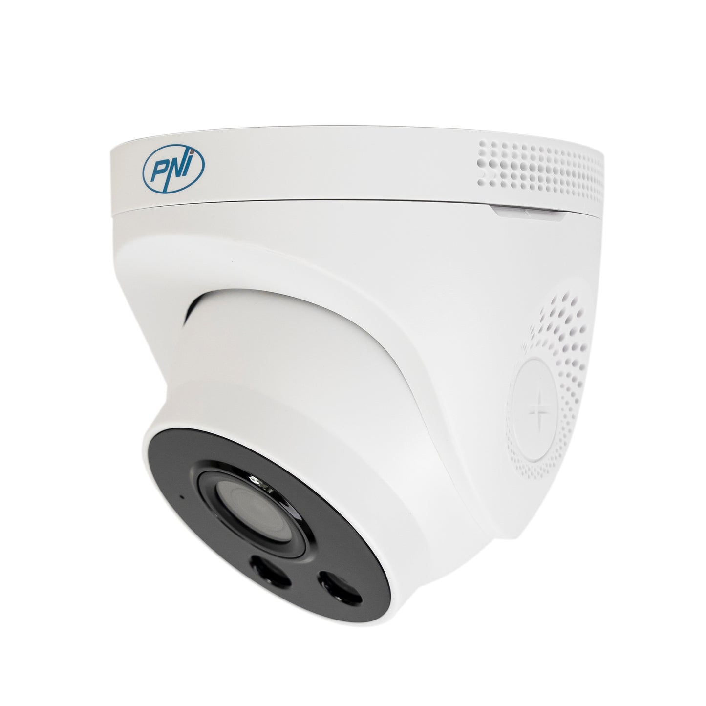 Camera supraveghere video PNI IP505J POE, 5MP, dome, 2.8mm, pentru exterior, alb