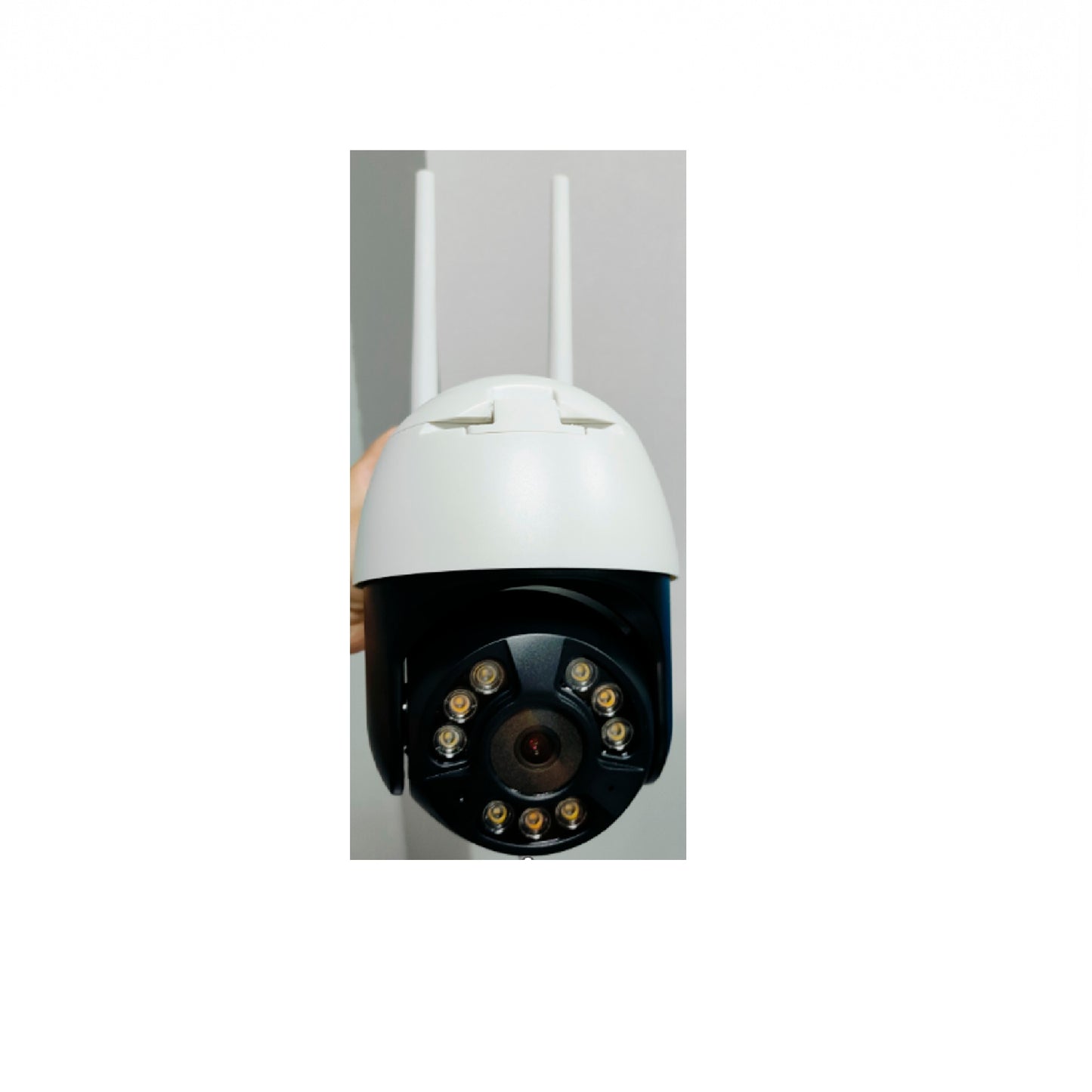 Camera supraveghere video wireless PNI IP845S cu IP, 4MP, Black Light, imagini color noaptea, slot card micro SD, control din aplicatia ICSee