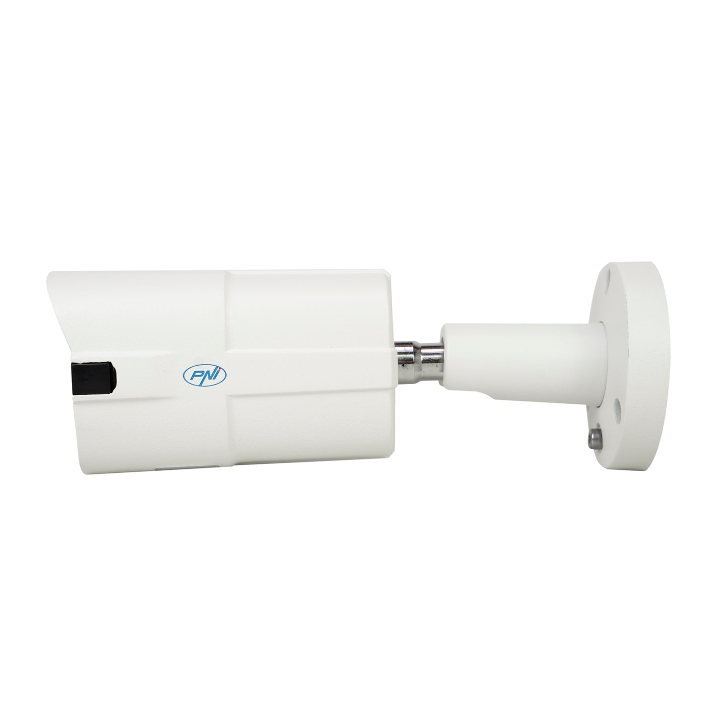 Camera supraveghere video PNI IP818J, POE, bullet 8MP, black light, lentila 2.8mm, pentru exterior, alb