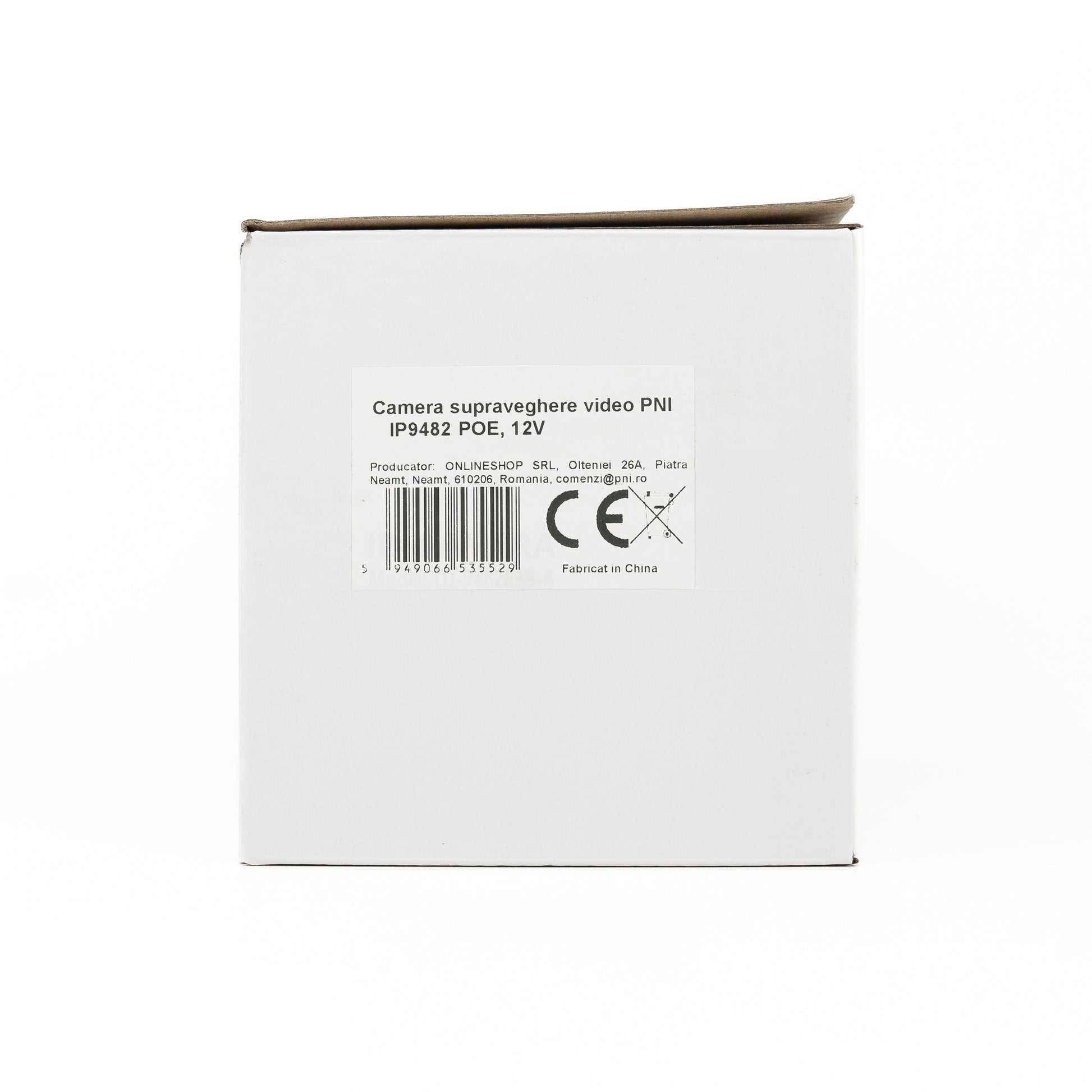 Camera supraveghere video PNI IP9482 8MP, IR, POE, 12V, lentila 2.8 mm, slot card micro SD, ONVIF, IP67