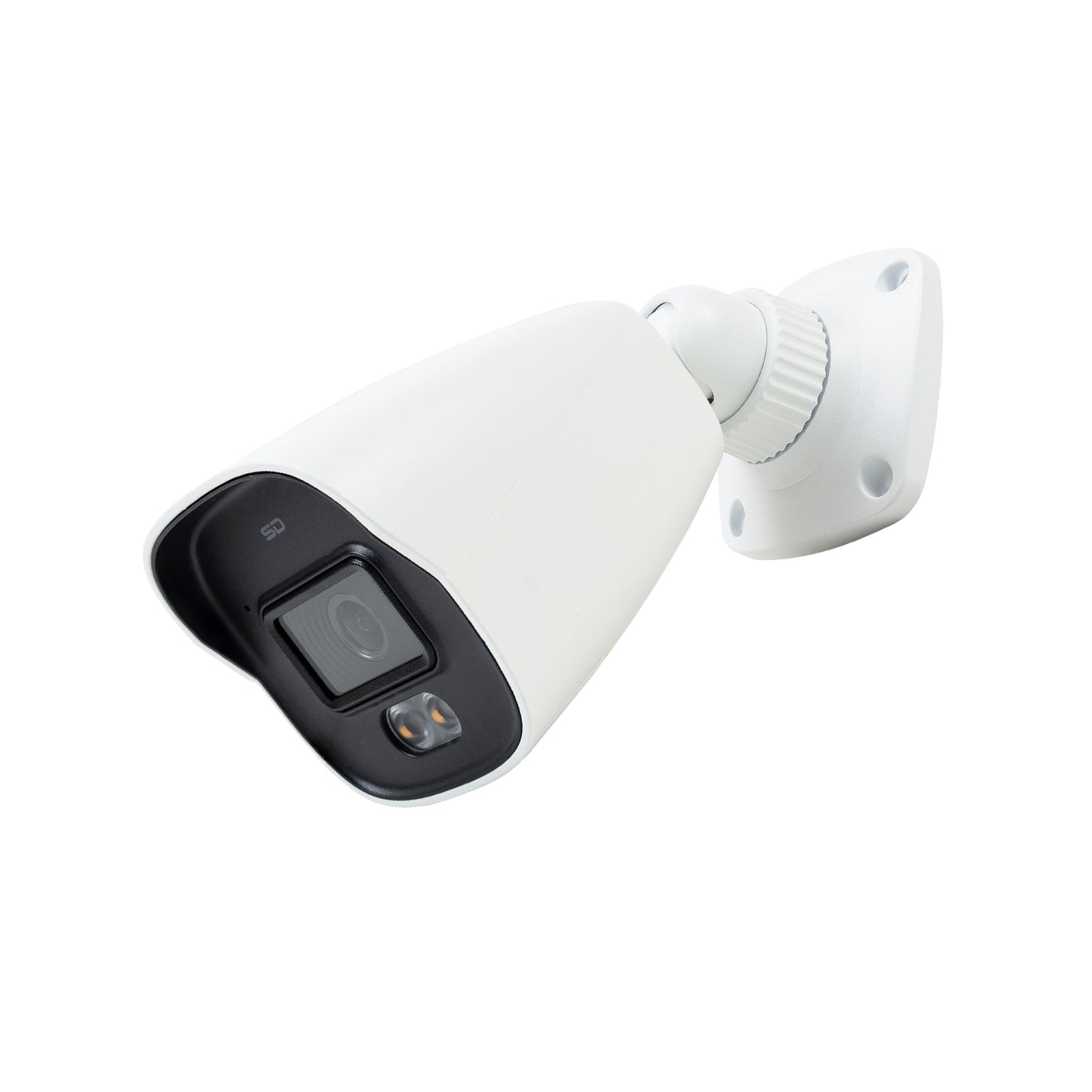 Camera supraveghere video PNI IP9441C2, 4MP, 2.8mm, full-color, WDR, BLC, HLC, slot microSD, 12V, POE, IP67, alb