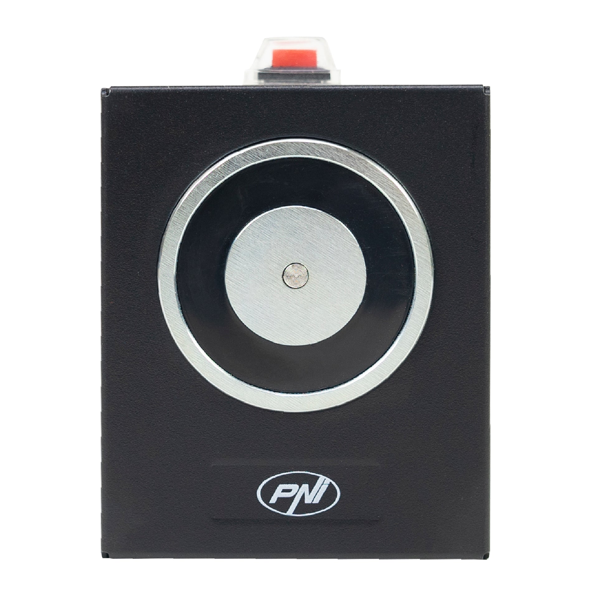 Electromagnet de retinere usa deschisa PNI EM50KG Fail Safe NO prindere pe perete, forta de deschidere 50Kg, 12/24V, negru