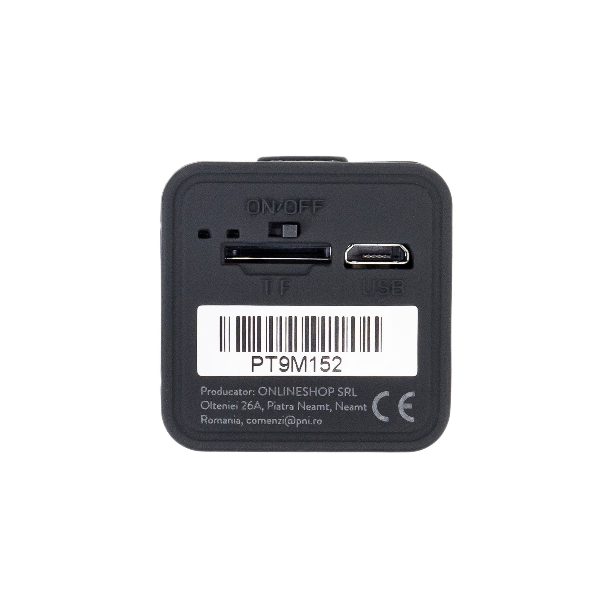 Pachet Mini camera de supraveghere spion PNI SafeHome PT945M 1080P WiFi, control prin Tuya Smart + Card de memorie MicroSD PNI 128GB cu adaptor SD