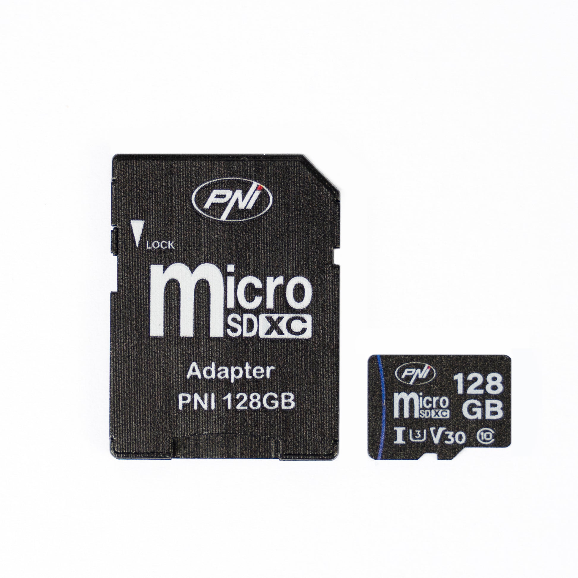 Pachet Mini camera de supraveghere spion PNI SafeHome PT945M 1080P WiFi, control prin Tuya Smart + Card de memorie MicroSD PNI 128GB cu adaptor SD