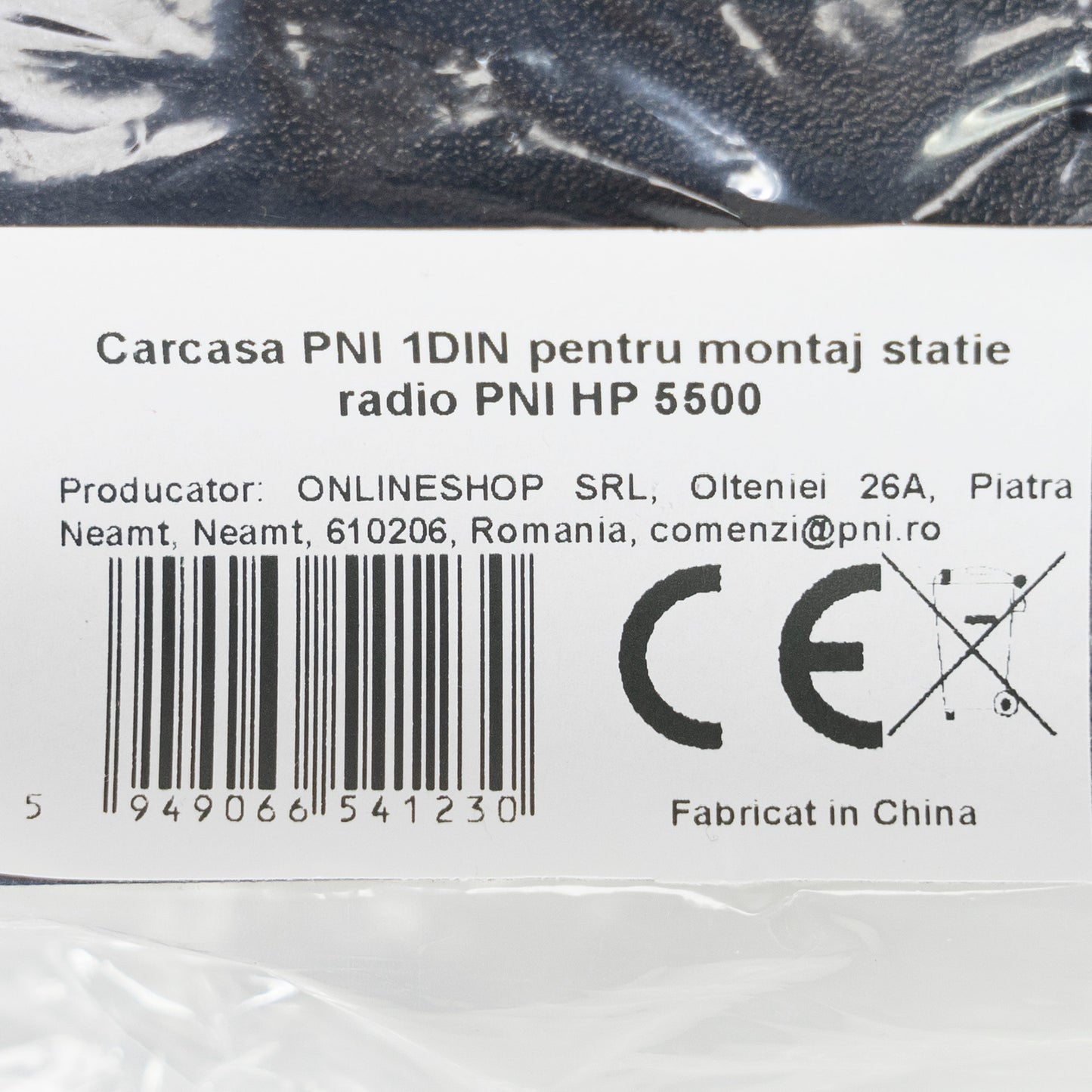Carcasa PNI 1DIN pentru montaj statie radio PNI HP 5500