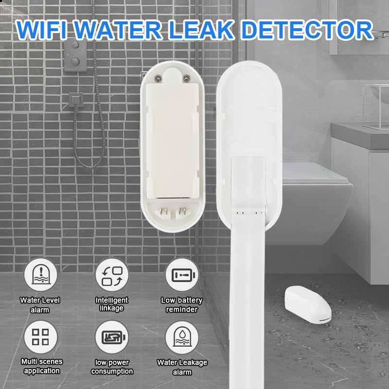 Detector senzor inundatie inteligent PNI Safe House HS535S prin internet, compatibil cu aplicatia Tuya