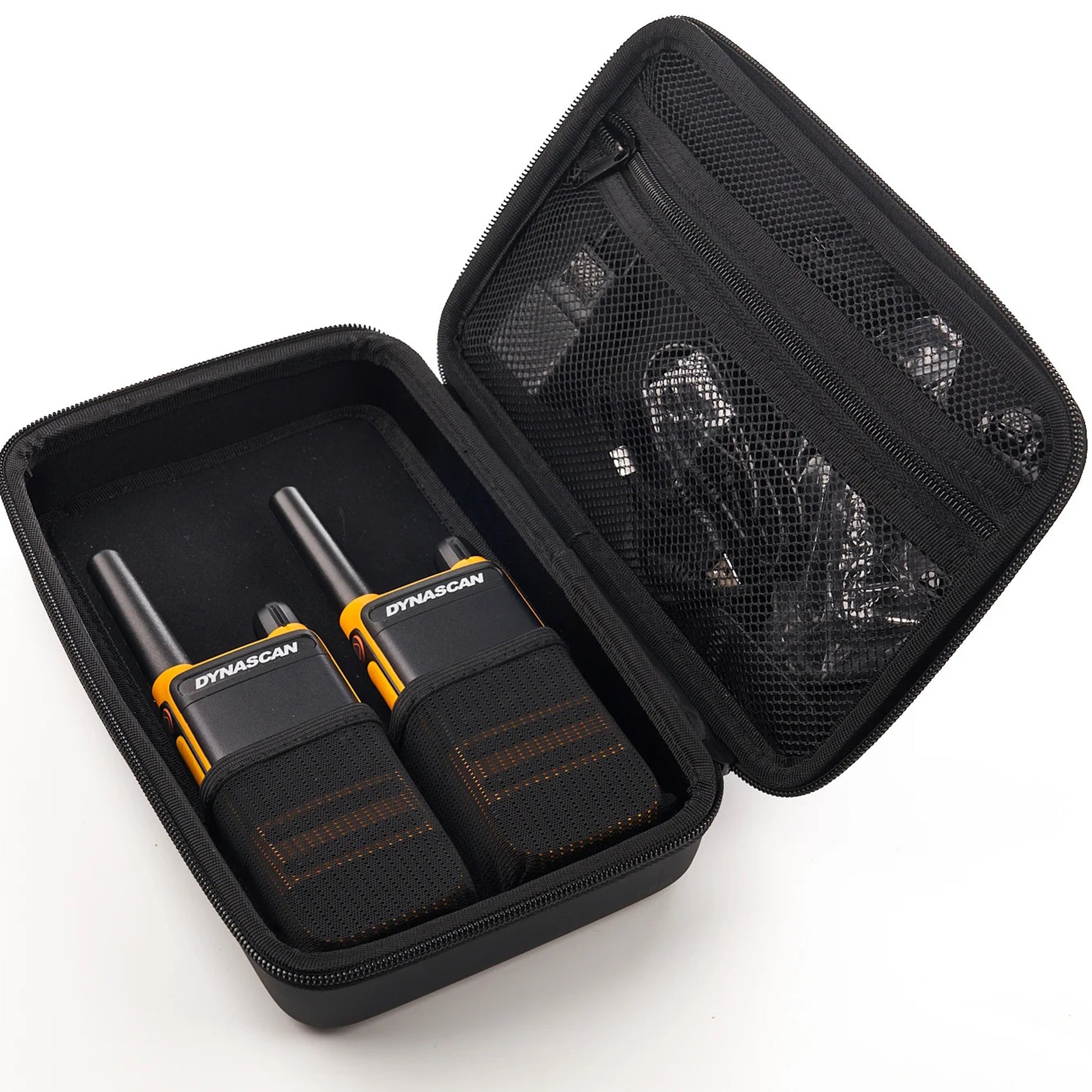 Statie radio portabila PMR PNI Dynascan P19, 446MHz, 0.5W, 16CH, IP54, set 2 bucati