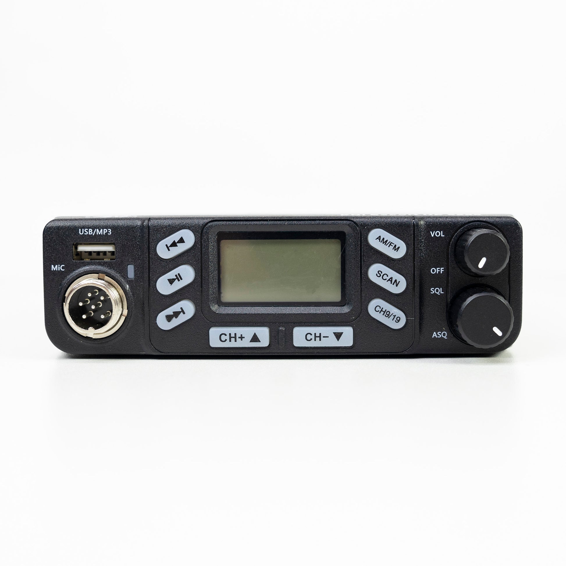 Statie radio CB PNI Escort HP 6800 ASQ, 12/24 V, MP3 player, mufa USB, 4W, AM-FM, mufa de bricheta inclusa