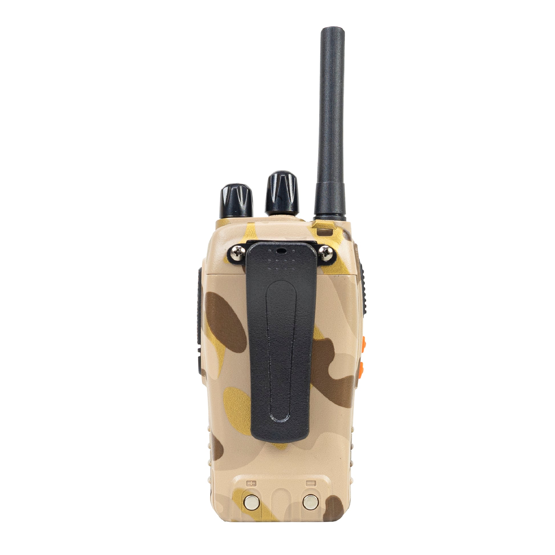 Statie radio portabila PNI PMR R40 Camo, set cu 2 buc, 0.5W, 16 canale programabile, 16 PMR si tonuri 50 CTCSS si 104 DCS, ASQ, TOT, monitor, programabila, acumulatori 1200mAh, incarcatoare si casti incluse