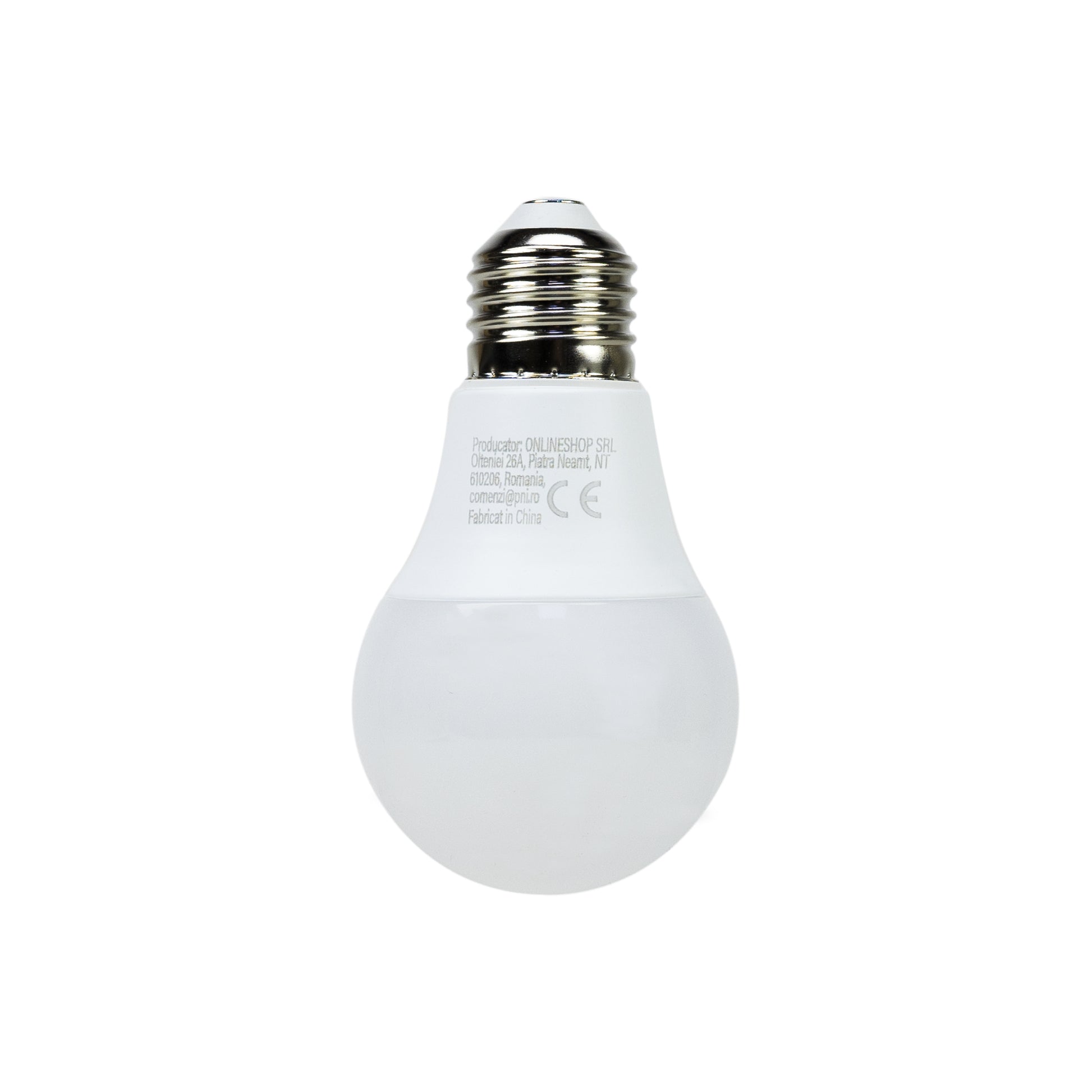 Bec cu LED PNI A60, 8.5W, 806lm, 6500K, soclu E27