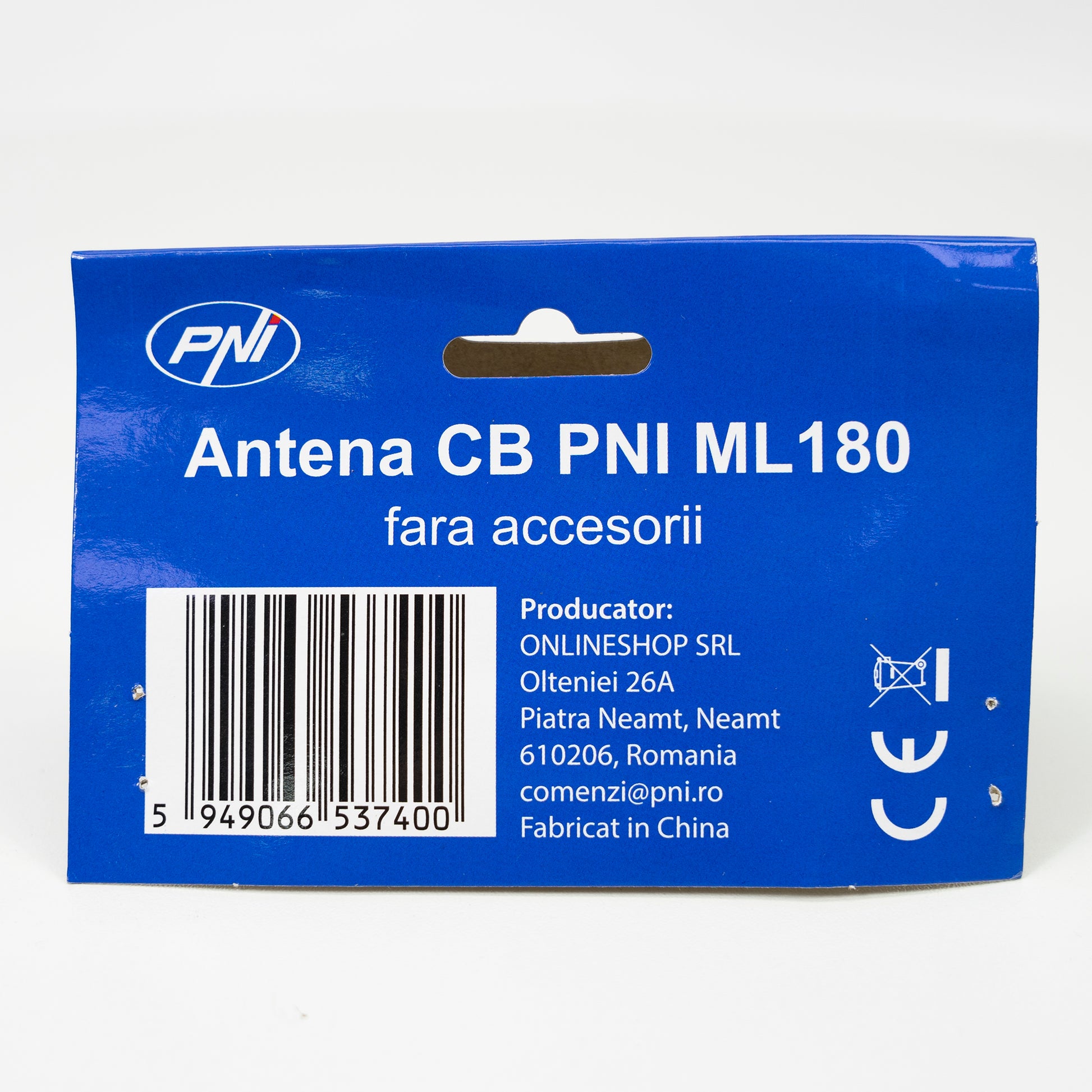 Antena CB PNI ML180 lungime 194 cm, 26-30MHz, 1000W, fara cablu