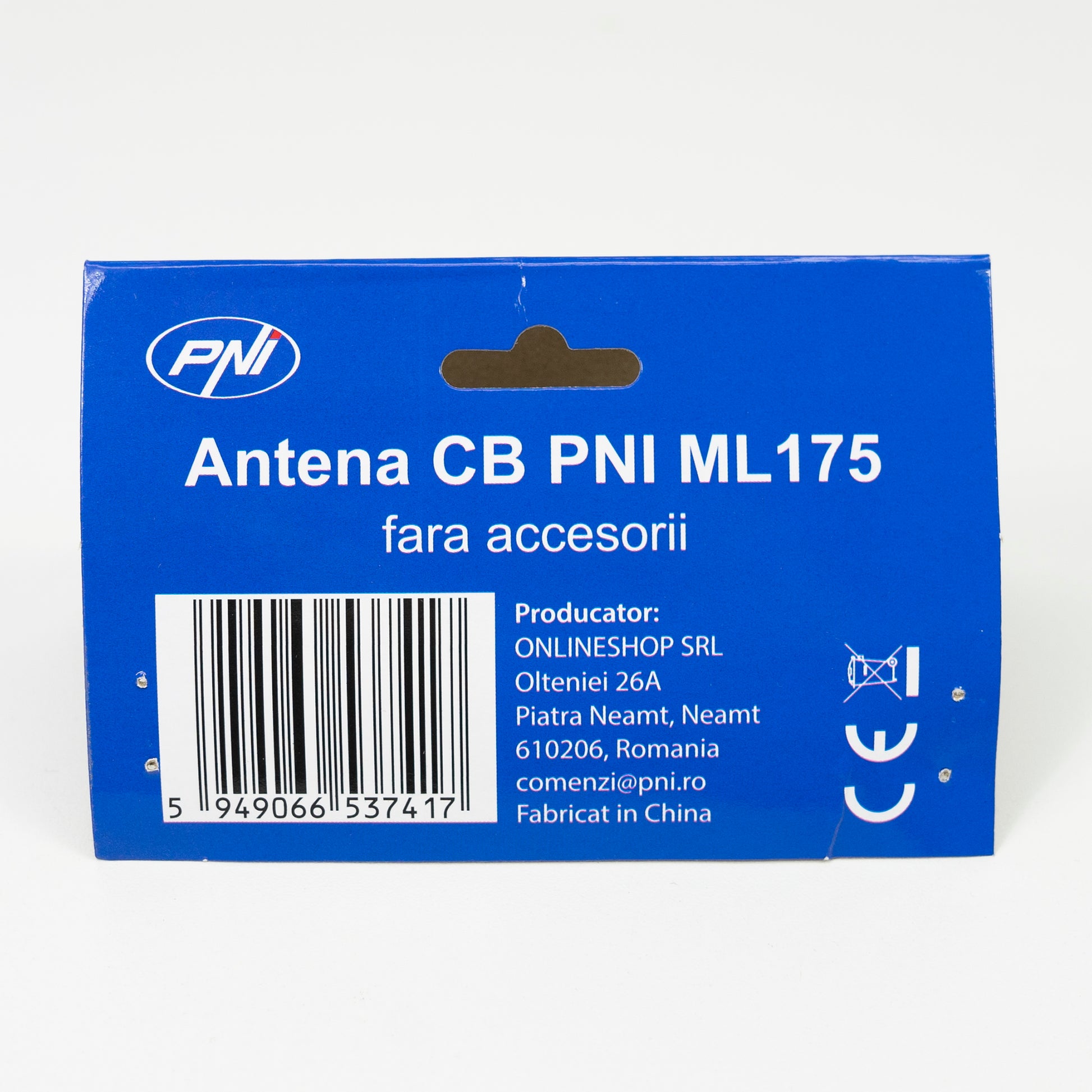 Antena CB PNI ML175 lungime 165 cm, 26-30 MHz, 1000 W, fara cablu