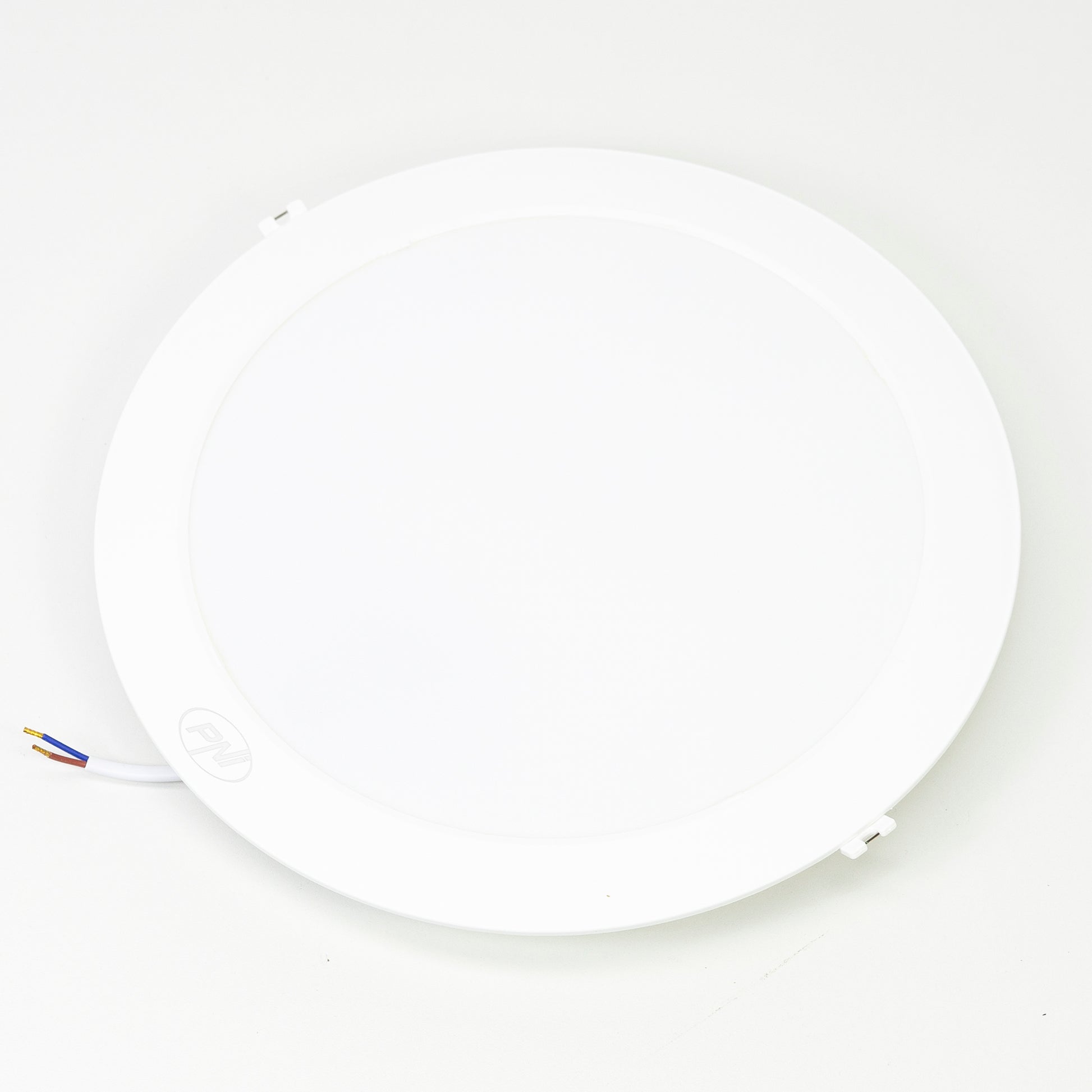 Plafoniera LED PNI D-Light 2402W 24W, incastrabila, rotunda 29 cm, 6500K, alimentare 230V, 2640 lm, alb