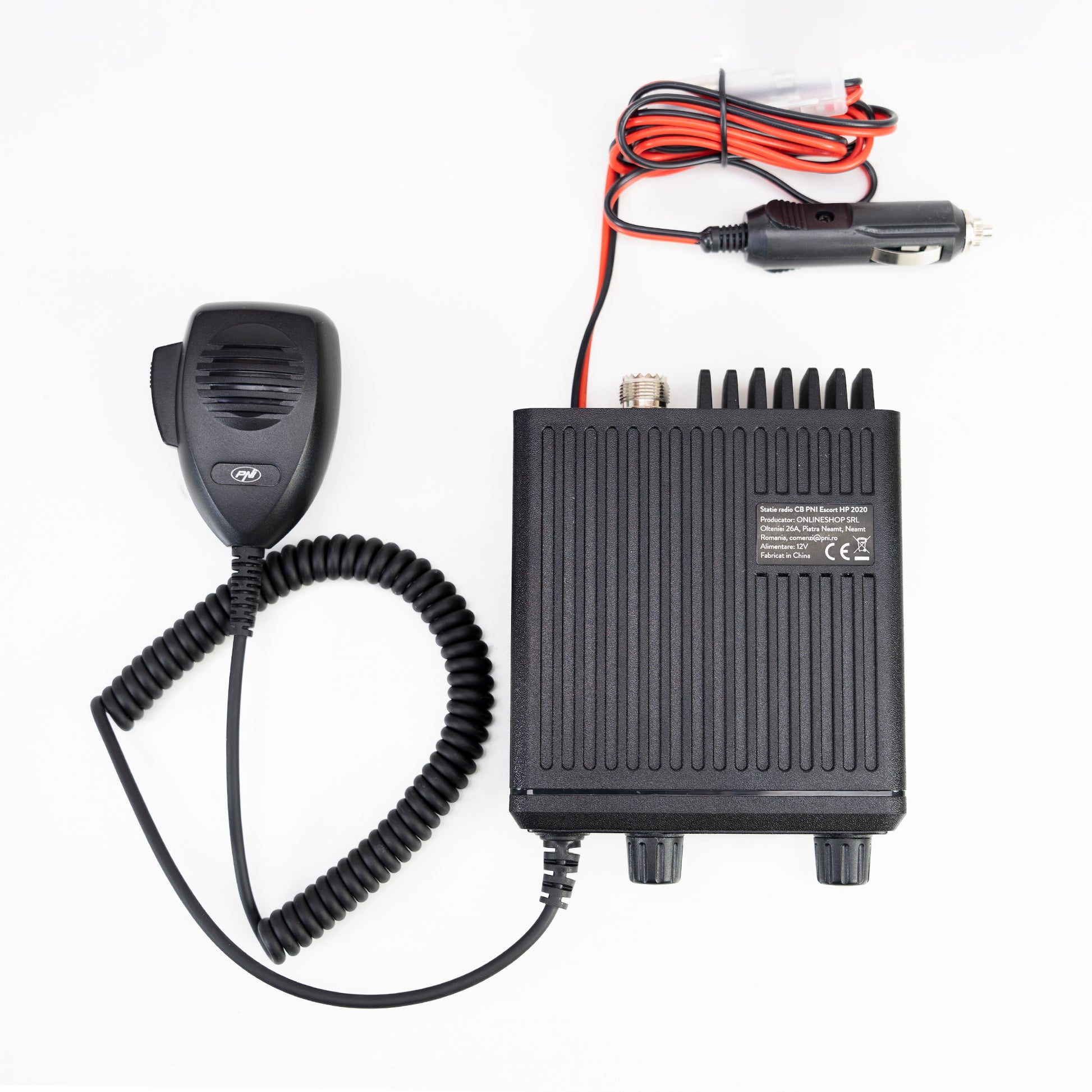 Kit Statie radio CB PNI Escort HP 2020 un singur canal 22 cu antena CB PNI ML70 cu magnet