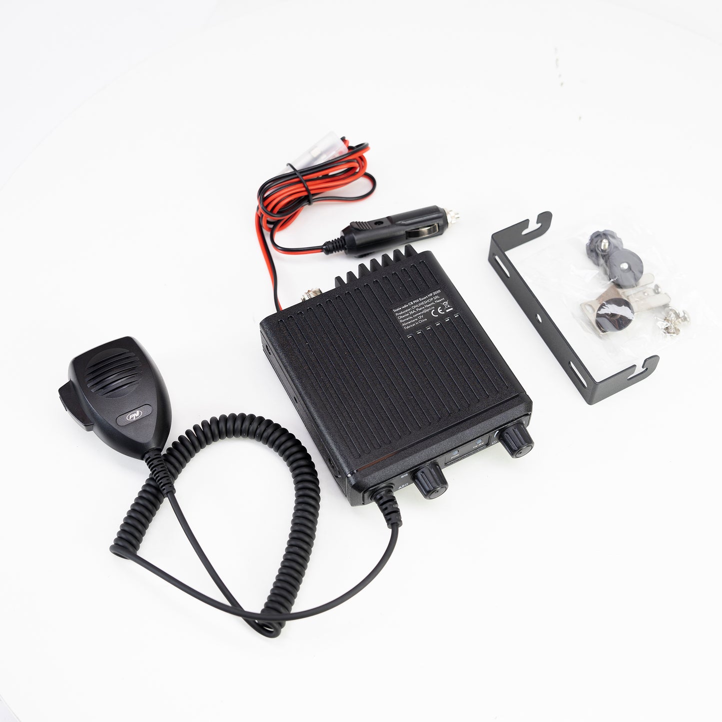 Kit Statie radio CB PNI Escort HP 2020 un singur canal 22 cu antena CB PNI LED 2000 cu magnet inclus
