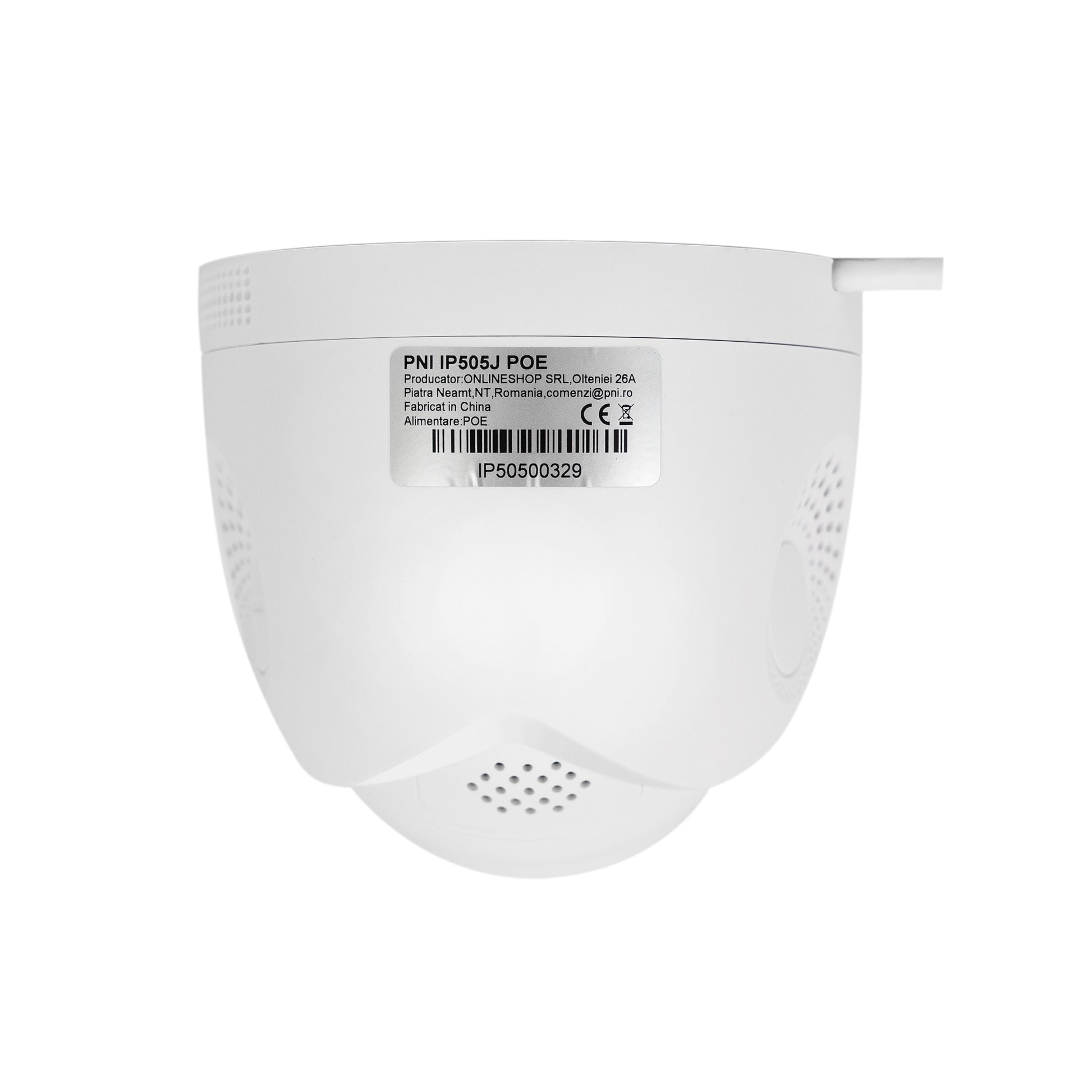 Pachet supraveghere video NVR POE PNI House IP710J, 2 camere PNI IP505J 5MP si 2 cabluri UTP CAT6 20 metri incluse