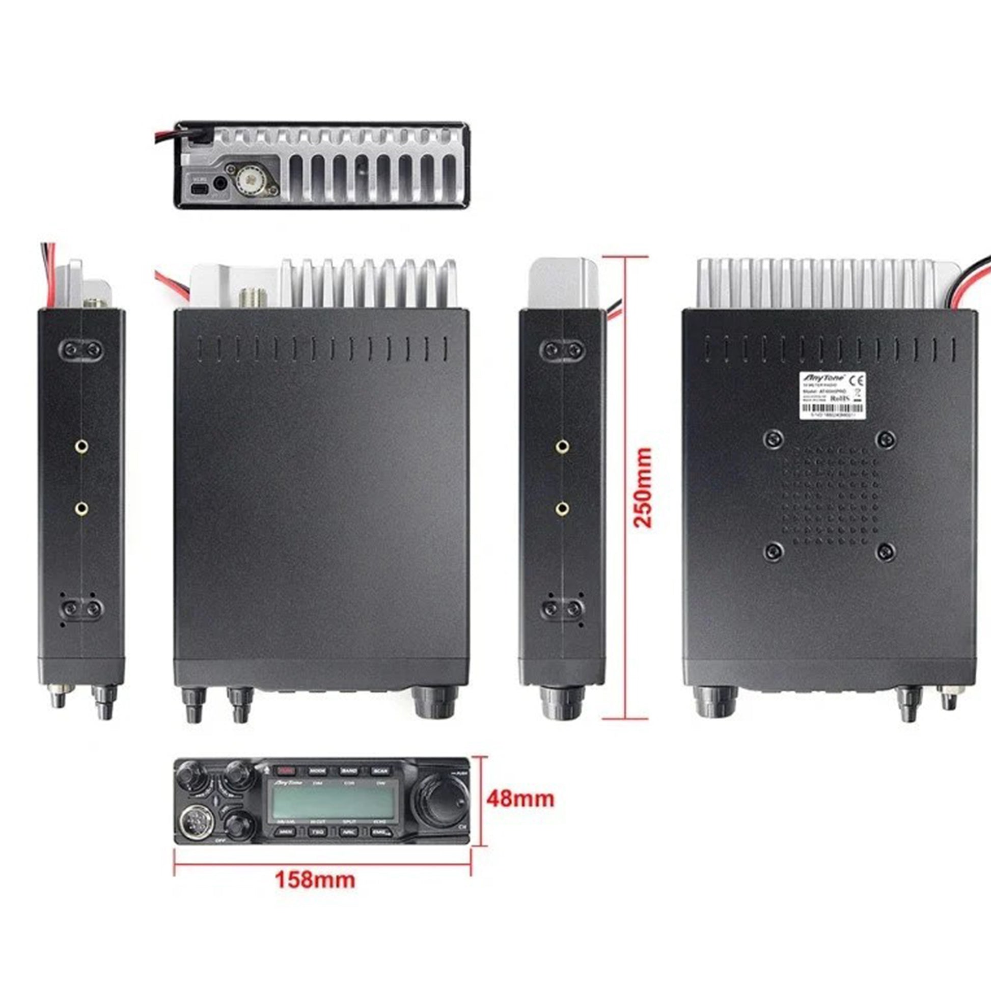 Statie radioamatori PNI Jopix AT-6666 PRO, AM, FM, SSB 10M CW TRX 28-29.7 MHz, VOX, Roger Beep, 13.8V