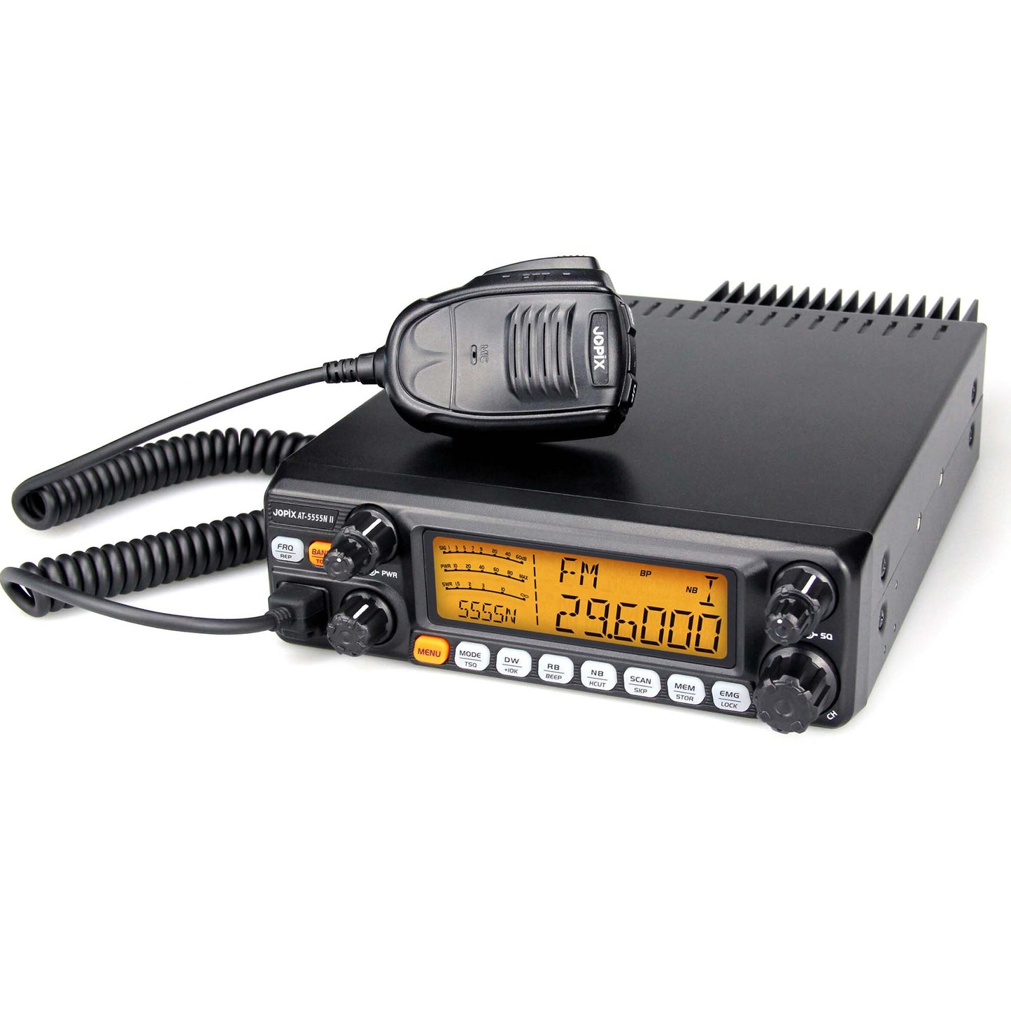 Statie radioamatori PNI Jopix AT-5555N II, AM, FM, SSB 10M CW TRX 28-29.7 MHz, VOX, Roger Beep, 13.8V