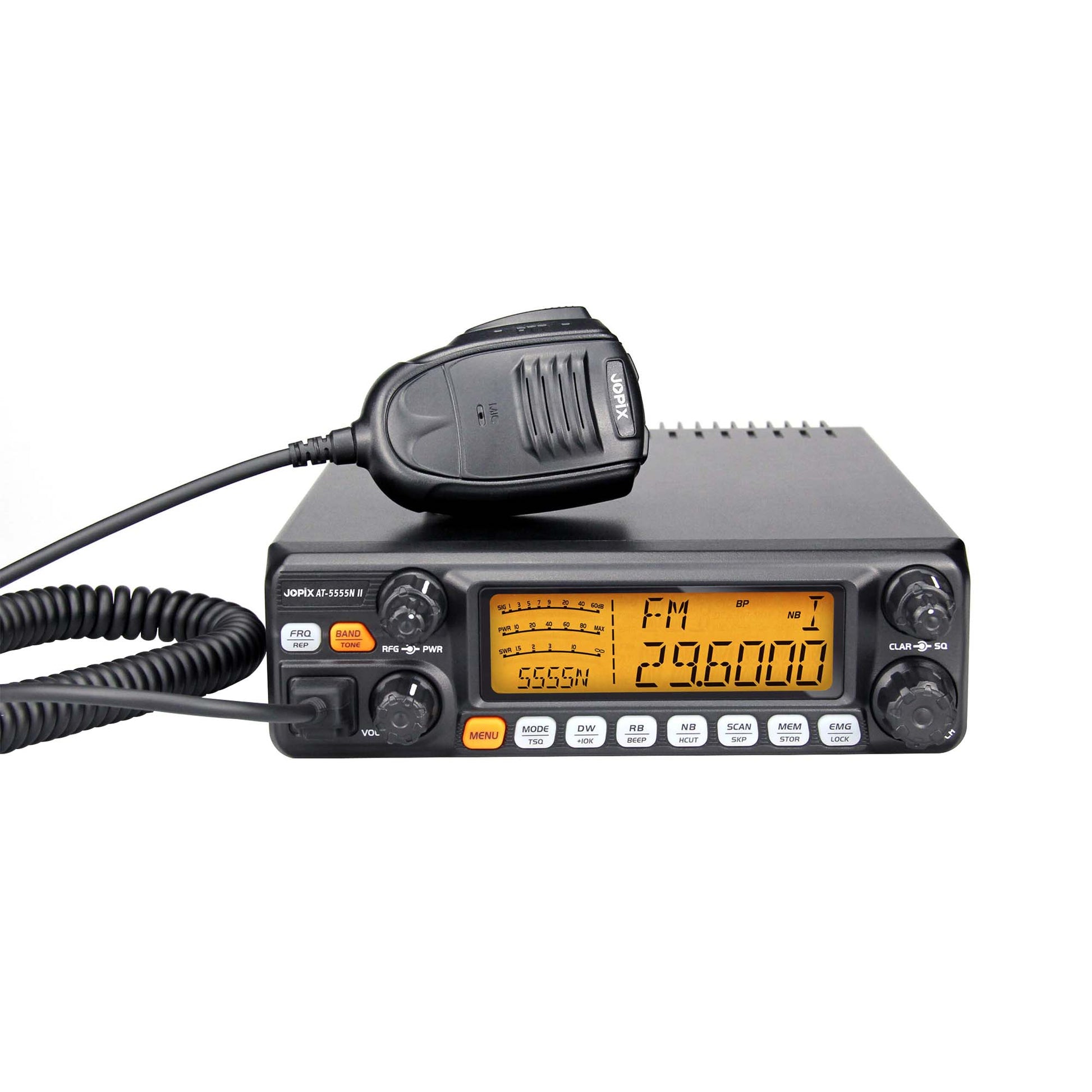 Statie radioamatori PNI Jopix AT-5555N II, AM, FM, SSB 10M CW TRX 28-29.7 MHz, VOX, Roger Beep, 13.8V