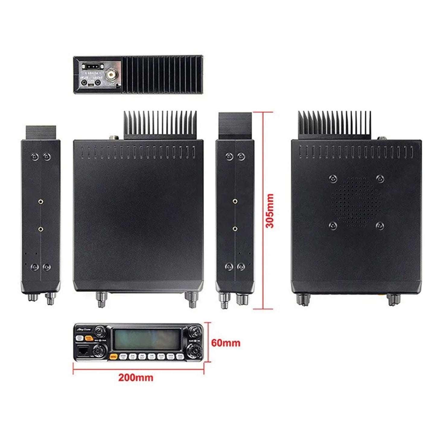 Statie radioamatori PNI Jopix AT-5555N II, AM, FM, SSB 10M CW TRX 28-29.7 MHz, VOX, Roger Beep, 13.8V