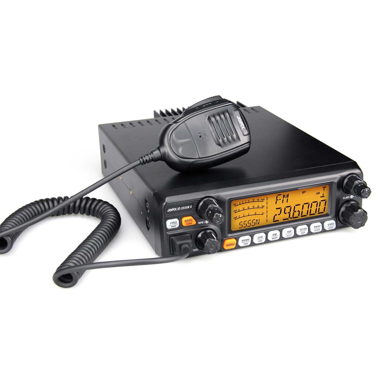 Statie radioamatori PNI Jopix AT-5555N II, AM, FM, SSB 10M CW TRX 28-29.7 MHz, VOX, Roger Beep, 13.8V