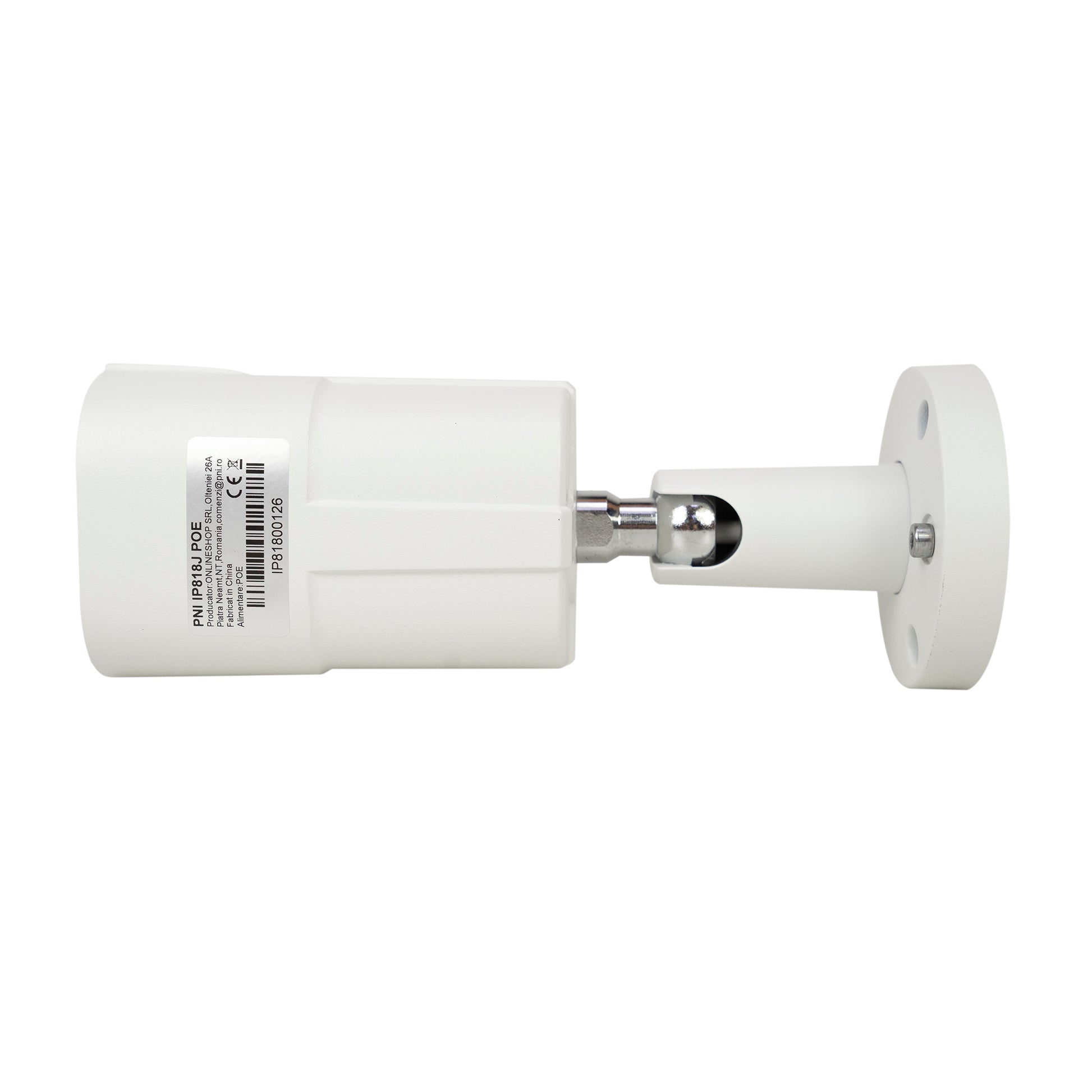 Pachet supraveghere video NVR POE PNI House IP710J, 4 camere PNI IP818J 8MP si 4 cabluri UTP CAT6 20 metri incluse