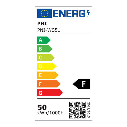 Reflector LED slim PNI GreenHouse WS51 50W, 6400K, 3898 lm, 184.5*29*160mm