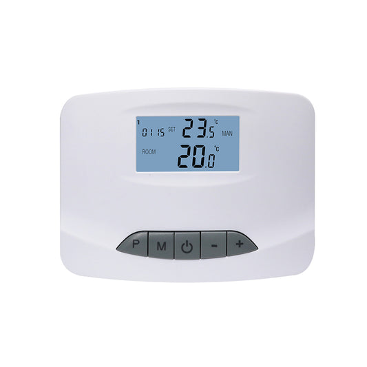 Unitate comanda termostat PNI CT28S PRO fara fir, pentru incalzire in pardoseala compatibil cu Modul de control electrovane PNI CT28S si cu Hub PNI CT28WIFIS pentru control din aplicatia Tuya Smart