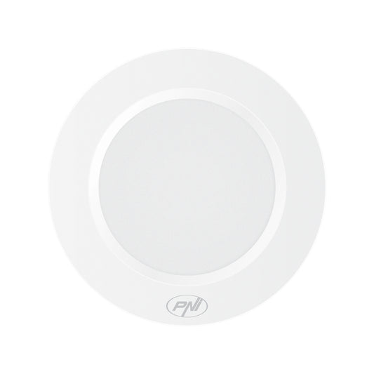 Spot LED PNI D-Light CL2512S 12W, incastrabil, rotund, diametru 171 mm, 4200K, alimentare 230V, 1320 lm, alb