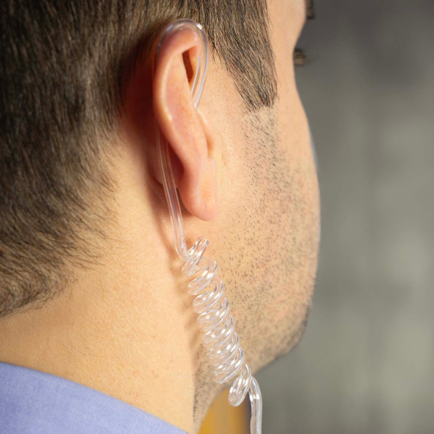 Casca cu microfon si tub acustic PNI HS82L cu 2 pini mufa PNI-K, lungime cablu 160 cm, negru