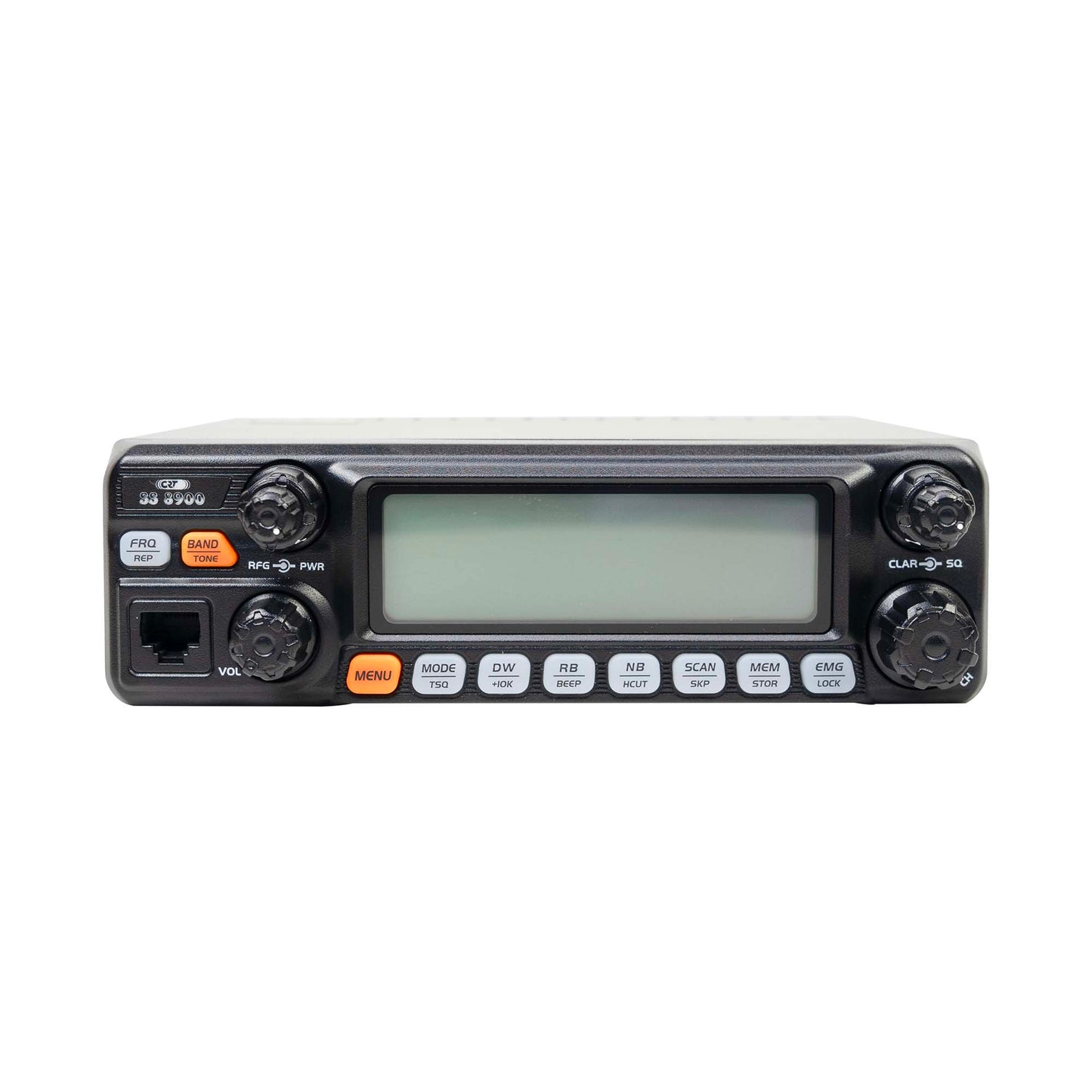 Statie radioamatori CRT SS 8900 AM, FM, LSB, USB, CW 28-29.7Mhz, ASQ, RF Gain, Roger Beep, 12V, programabil
