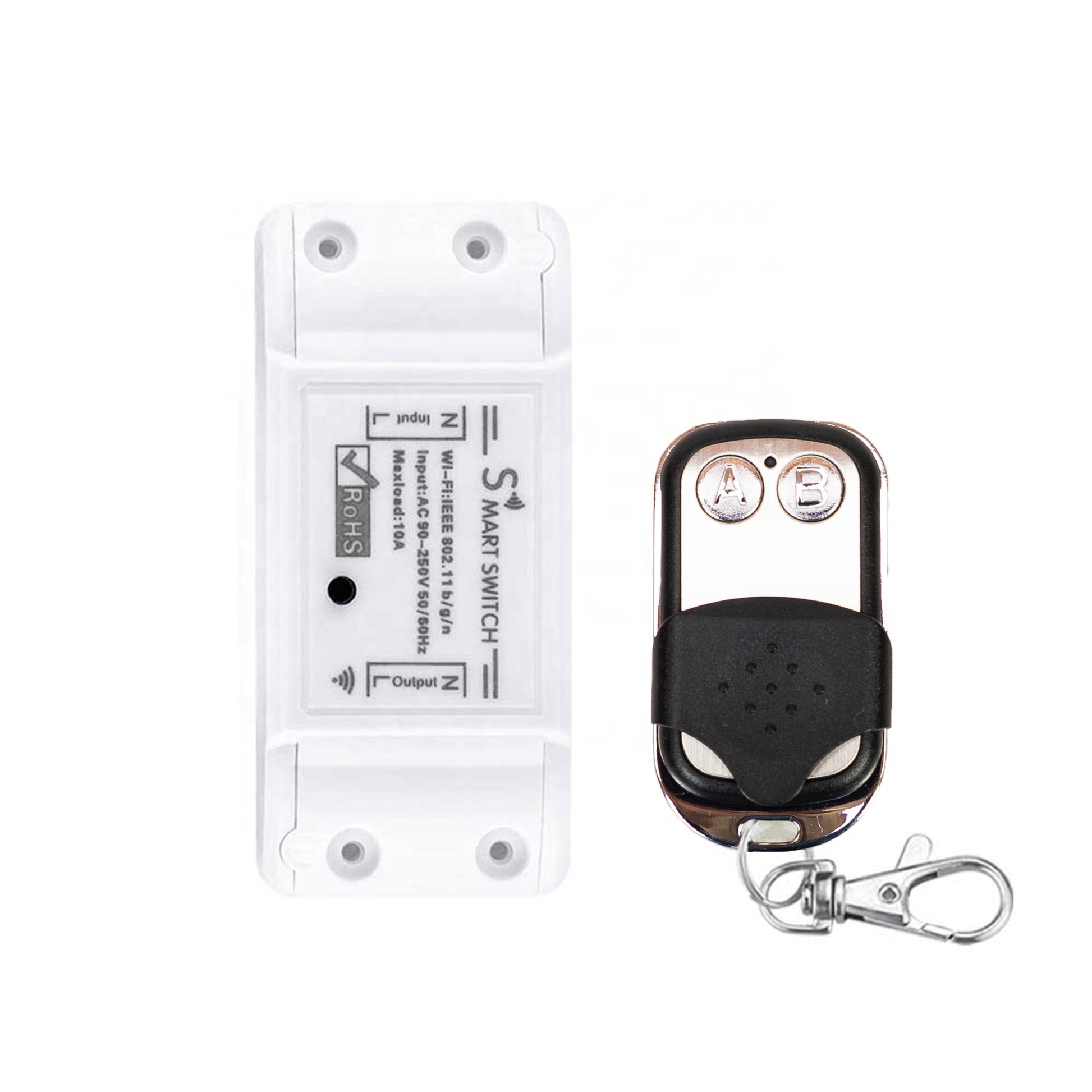 Releu inteligent PNI SafeHome PT09 Remote WiFi, 10A, comanda prin internet, aplicatie de mobil Tuya Smart, integrare in scenarii si automatizari smart cu alte produse compatibile Tuya, Alexa si Google Assistant