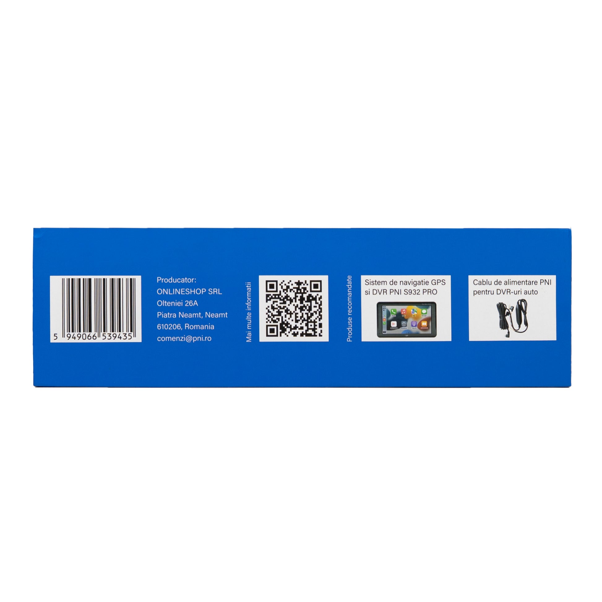 Camera auto DVR PNI Voyager S2800 UHD 4K 170° incorporata in oglinda retrovizoare, 9.66 inch, touchscreen IPS, monitorizare parcare, G-Sensor, slot card micro SD, USB-C, functie GPS, Wi-Fi, control din aplicatie, camera de mers inapoi full HD inclusa