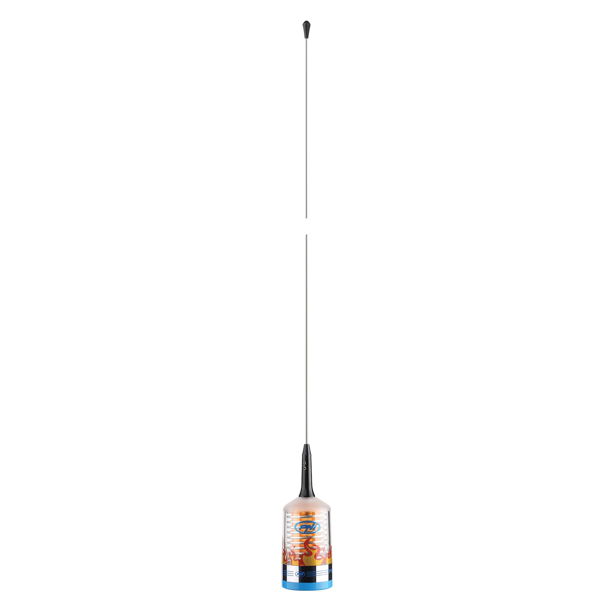 Antena CB PNI TRUCKER 9000 PL cu LED, lungime 140 cm, 26-28MHz, 1000W, fara cablu