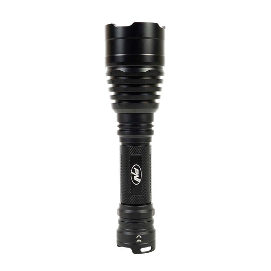 Lanterna PNI Adventure FBW58 cu LED, lumina alba, distanta 650 m, 1000lm, acumulator 18650 3000mAh si incarcator inclus, negru