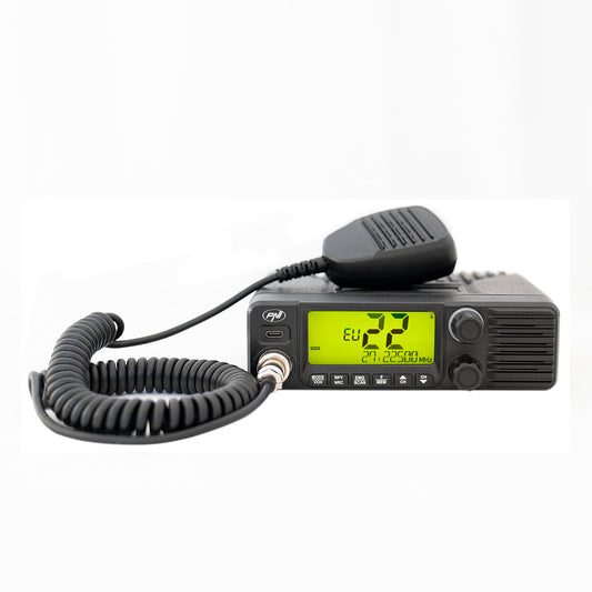 Statie radio CB PNI Escort HP 40 multistandard, 4W, AM, FM, 12-24V, ASQ, RF Gain