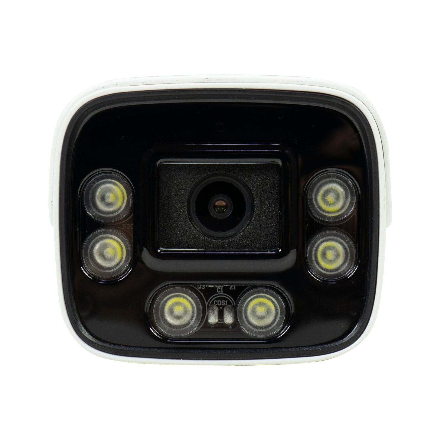 Camera supraveghere video PNI IP7728 8MP, 4mm, 6 LED-uri, D-WDR, ONVIF, 12V, pentru exterior, alb