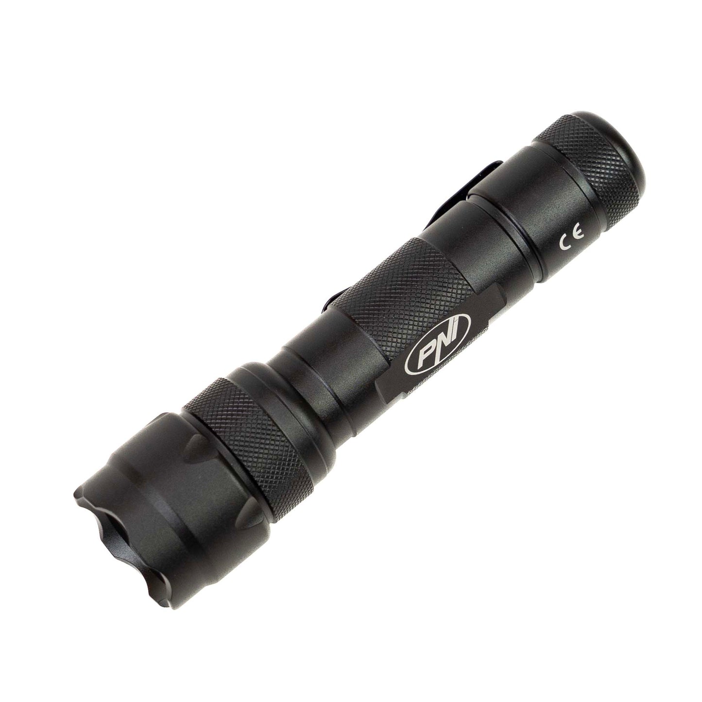 Lanterna PNI Adventure FDW48 cu LED, aluminiu, acumulator 3000 mAh, cu incarcator acumulator inclus, negru