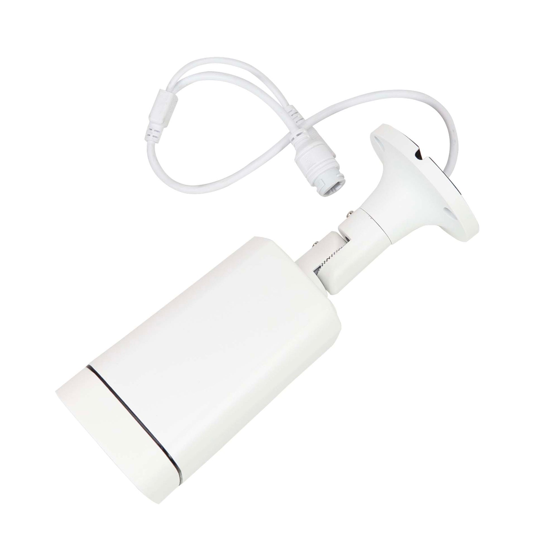 Camera supraveghere video PNI IP7729 5MP, 4mm, 8 LED-uri, D-WDR, P2P, ONVIF, 12V, pentru exterior, alb